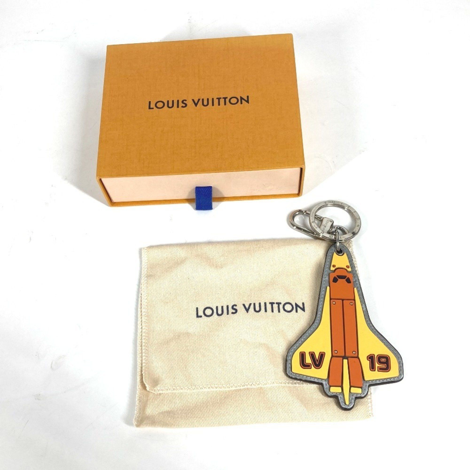Louis Vuitton LOUIS VUITTON MP2215 Monogram Titanium Porto Cle Mascot Rocket Bag Charm Keychain Rubber Men's Yellow Size ONE SIZE - 8 Thumbnail