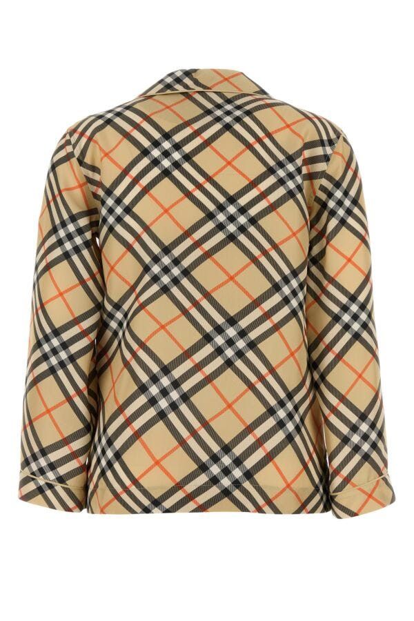 Burberry Embroidered Silk Shirt Size XS / US 0-2 / IT 36-38 - 4 Thumbnail