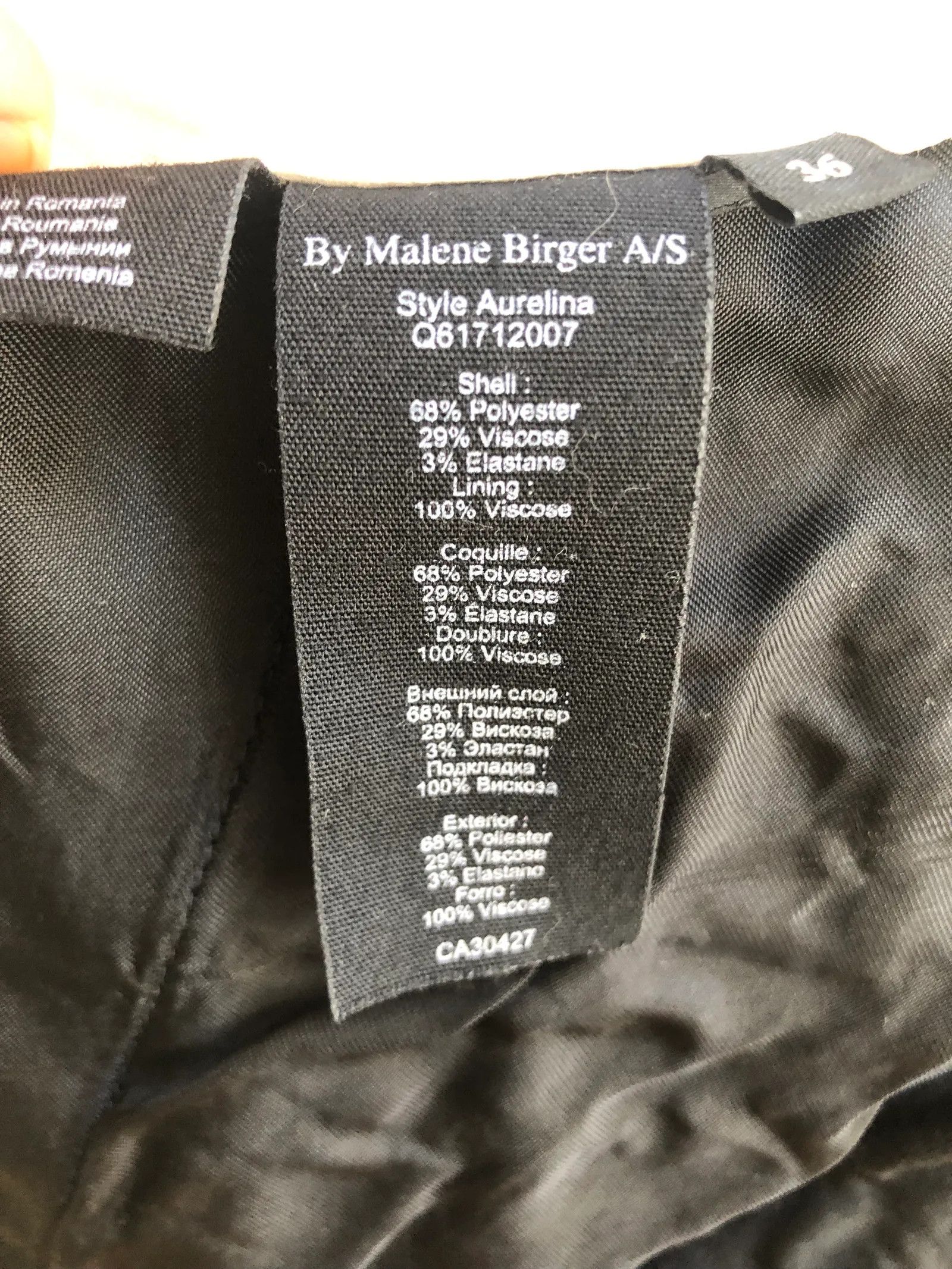 By Malene Birger By Malene Birger Aurelia Pants Size 26" / US 2 / IT 38 - 4 Thumbnail