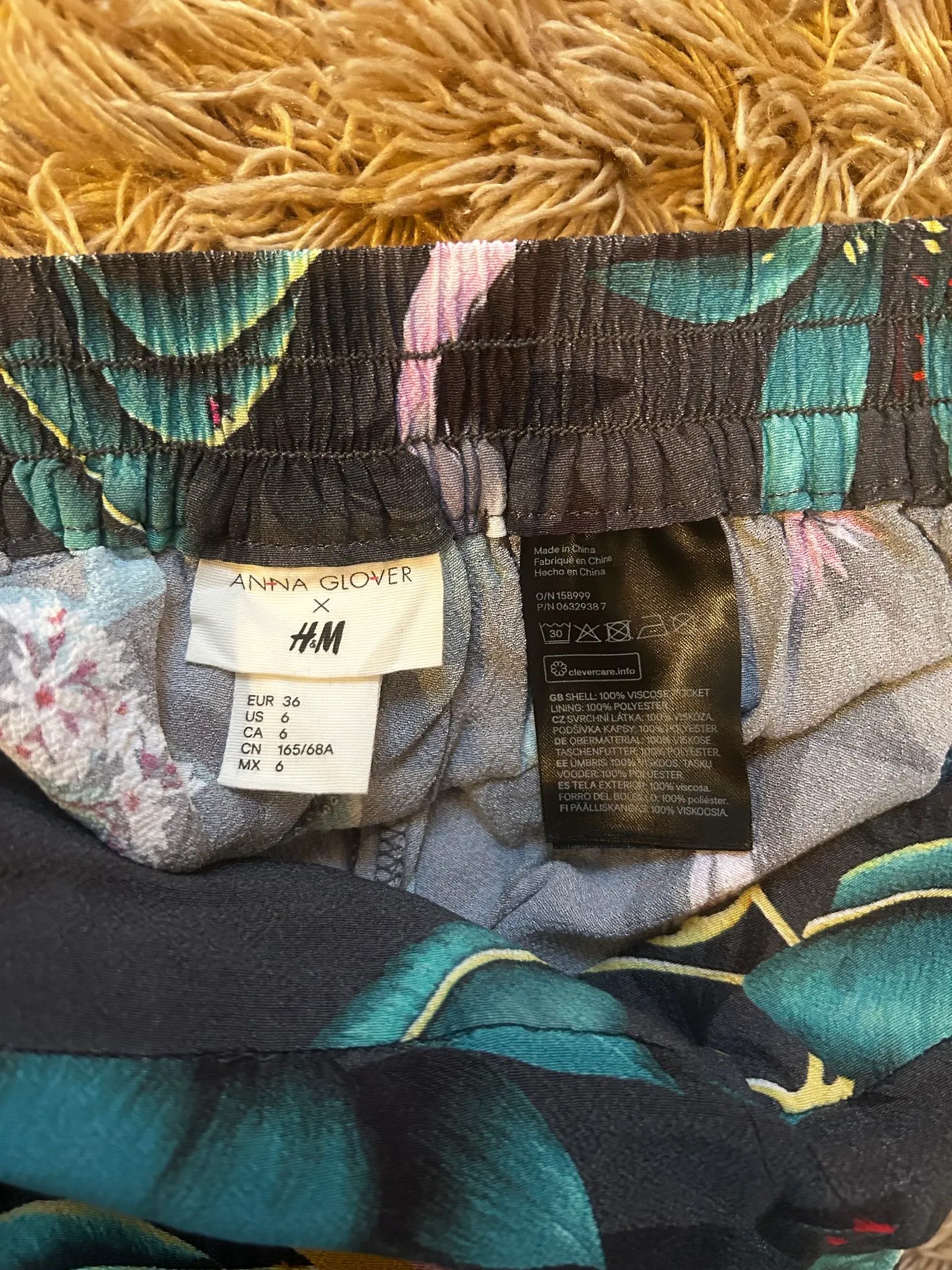 H&M Anna Glover X H&M Pants Size 26" / US 2 / IT 38 - 2 Thumbnail