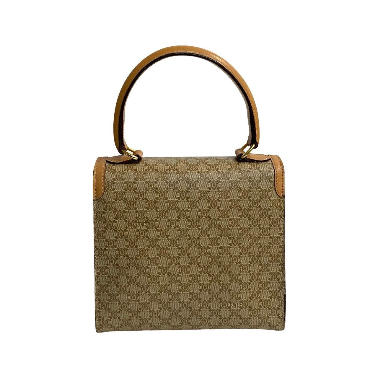 Celine Celine Shoulder Bag Beige PVC Size ONE SIZE - 4 Thumbnail