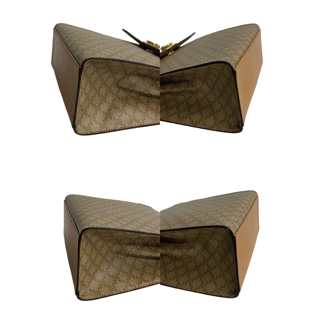 Celine Celine Shoulder Bag Beige PVC Size ONE SIZE - 7 Thumbnail