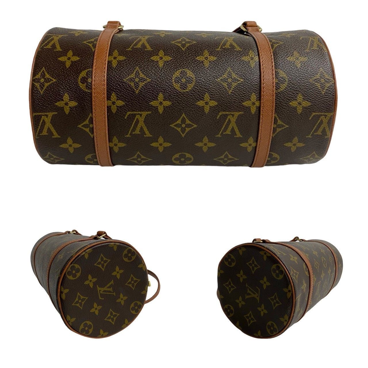 Louis Vuitton Louis Vuitton Handbag Brown Leather Size ONE SIZE - 6 Thumbnail