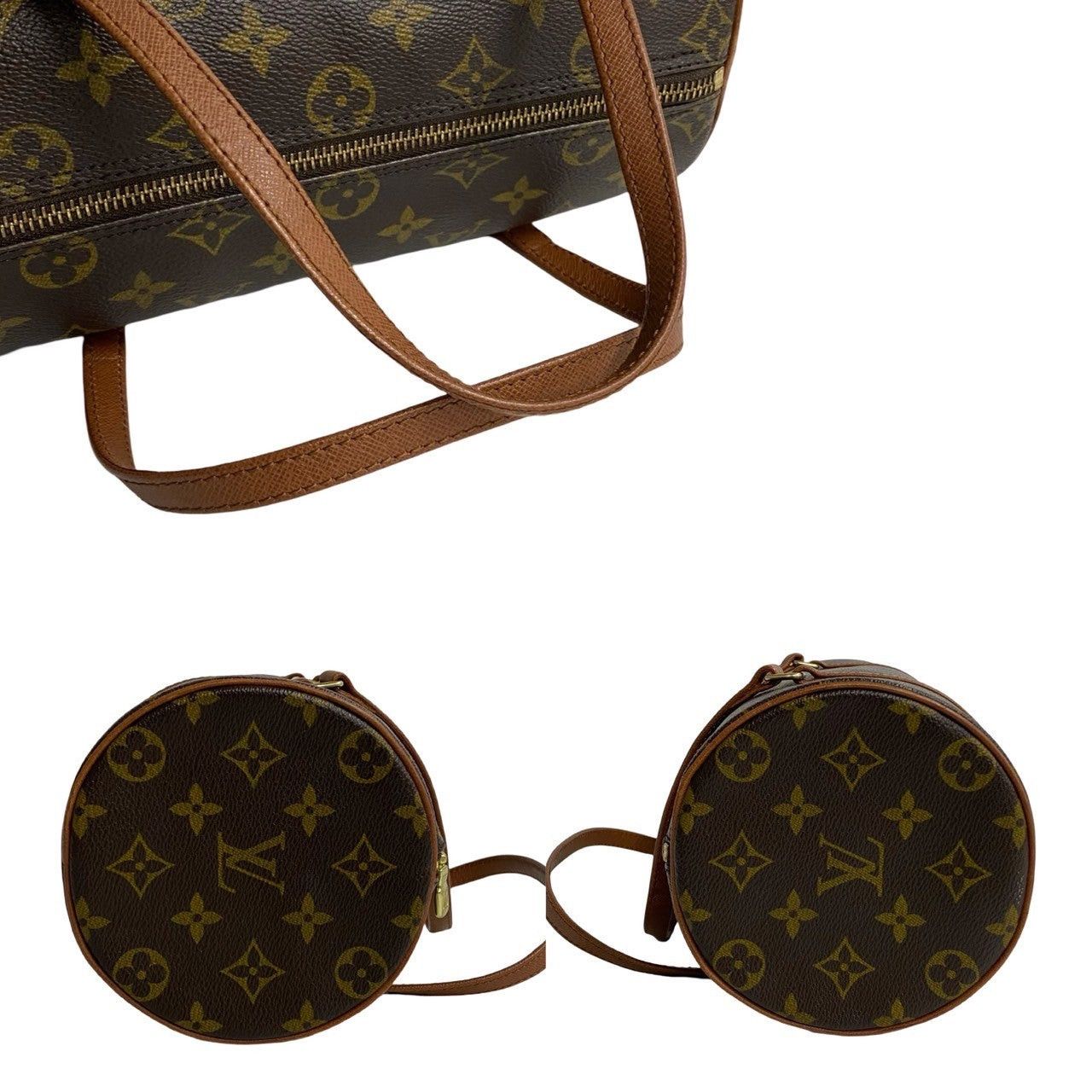 Louis Vuitton Louis Vuitton Handbag Brown Leather Size ONE SIZE - 5 Thumbnail