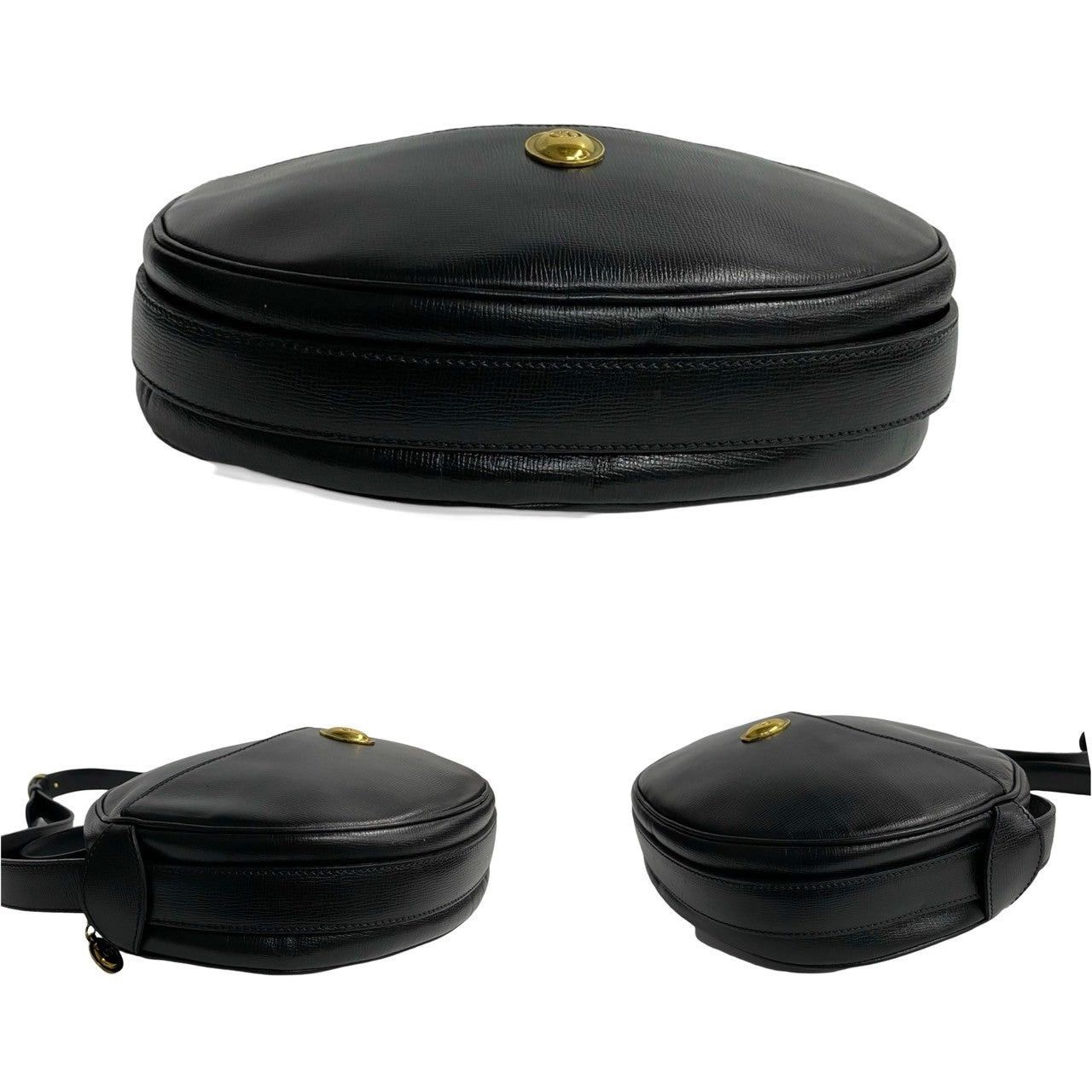 Dior Dior Shoulder Bag Black Leather Size ONE SIZE - 6 Thumbnail