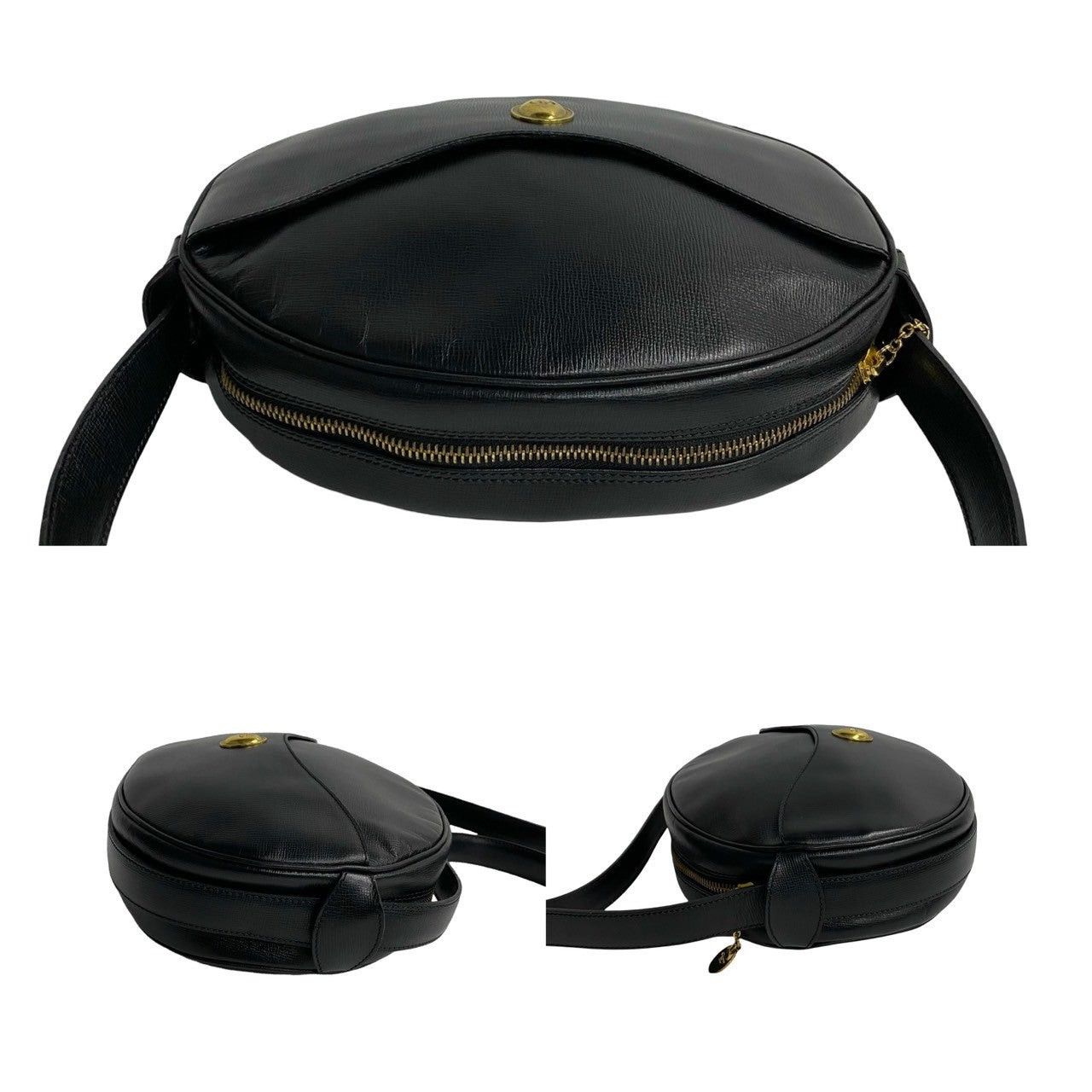 Dior Dior Shoulder Bag Black Leather Size ONE SIZE - 5 Thumbnail