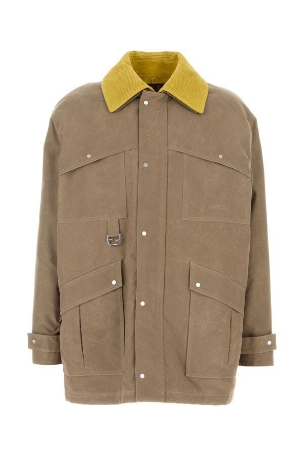 Fendi Cappuccino Canvas Coat Size US S / EU 44-46 / 1 - 3 Thumbnail