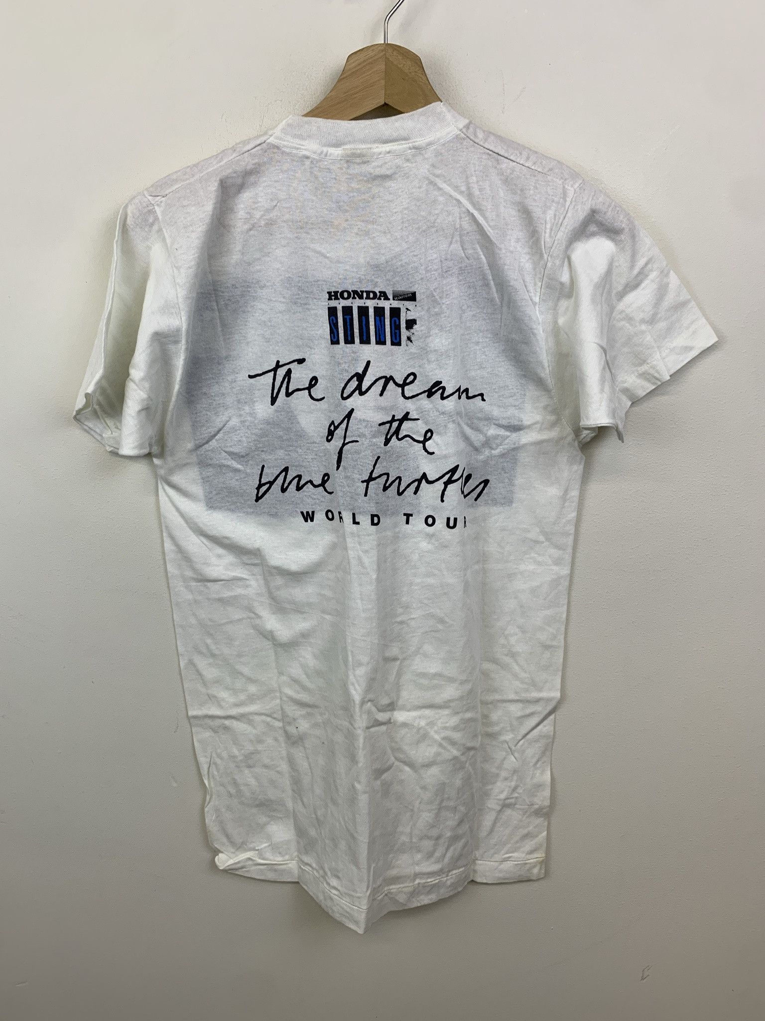 Other Vintage 1980s Sting The Dream of the Blue Turtles Tee Shirt Single Stitch Rare Find Police Tee Size L Size US L / EU 52-54 / 3 - 5 Thumbnail