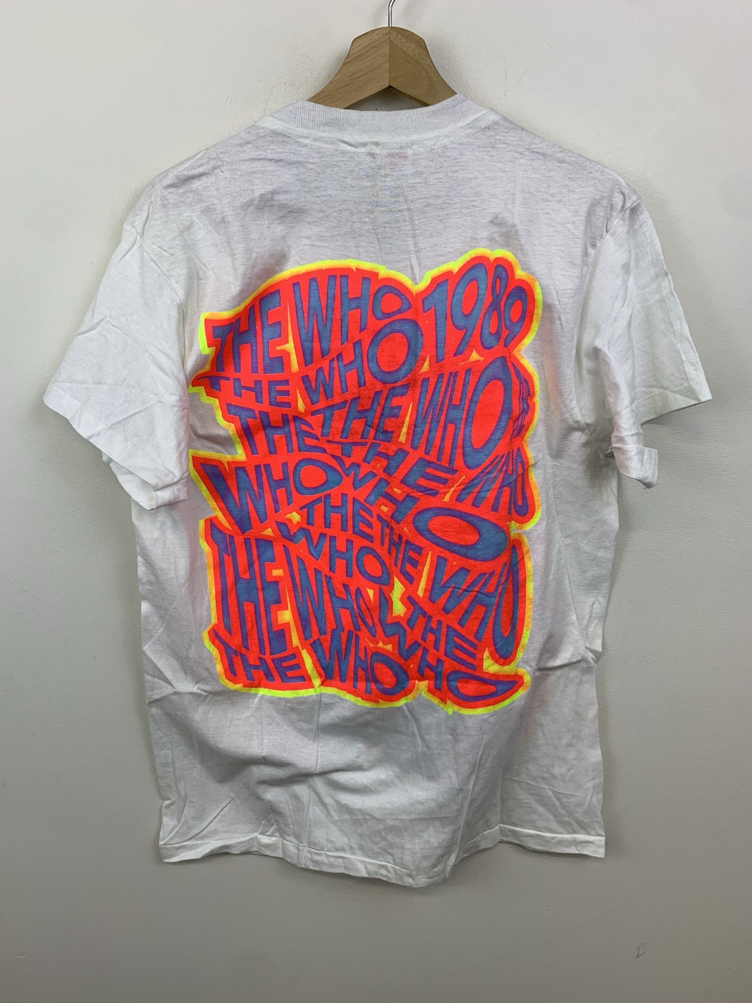 Other Vintage 1980s The Who Tee SIngle Stitch 1989 The Who Tee Shirt Size L Size US L / EU 52-54 / 3 - 4 Thumbnail
