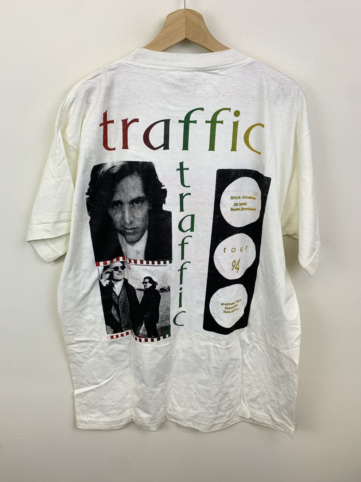 Other Vintage 1994 Traffic Steve Winwood Single Stitch Tee Shirt All Over Band Tee Size XL Size US XL / EU 56 / 4 - 4 Thumbnail