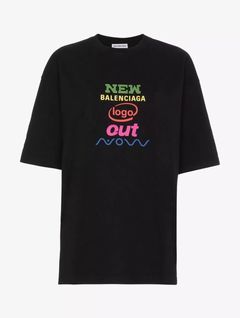 Balenciaga t hot sale shirt rainbow