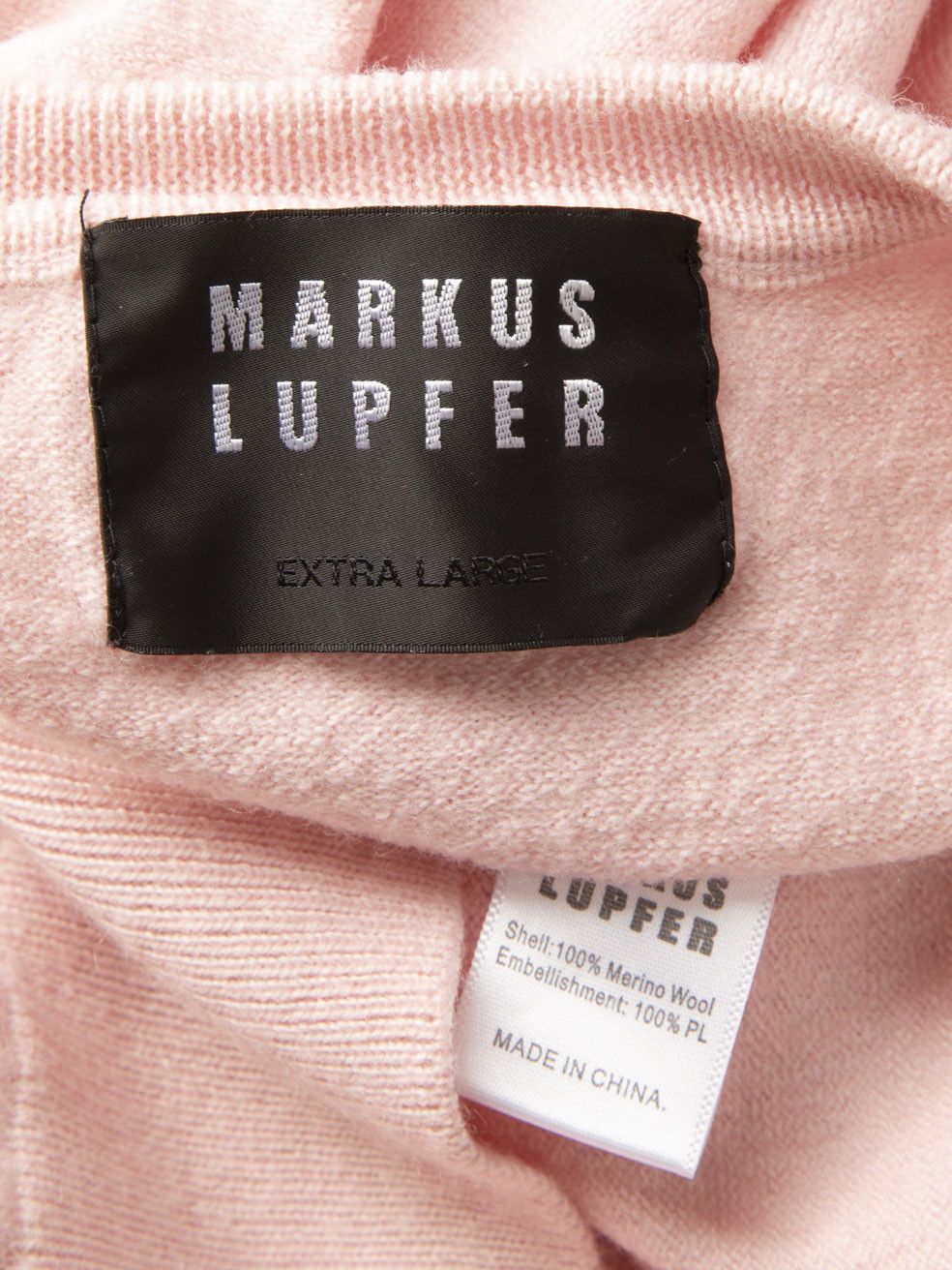 Markus Lupfer Pink Wool Embellished Flamingo Jumper Size XL / US 12-14 / IT 48-50 - 7 Thumbnail