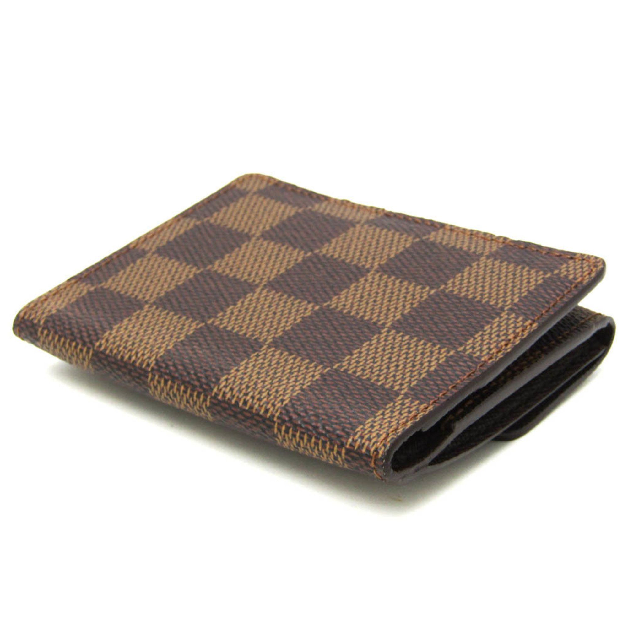 Louis Vuitton Louis Vuitton Damier Ludlow N62925 Men,Women Damier Canvas Coin Purse/coin Case Ebene Size ONE SIZE - 2 Thumbnail