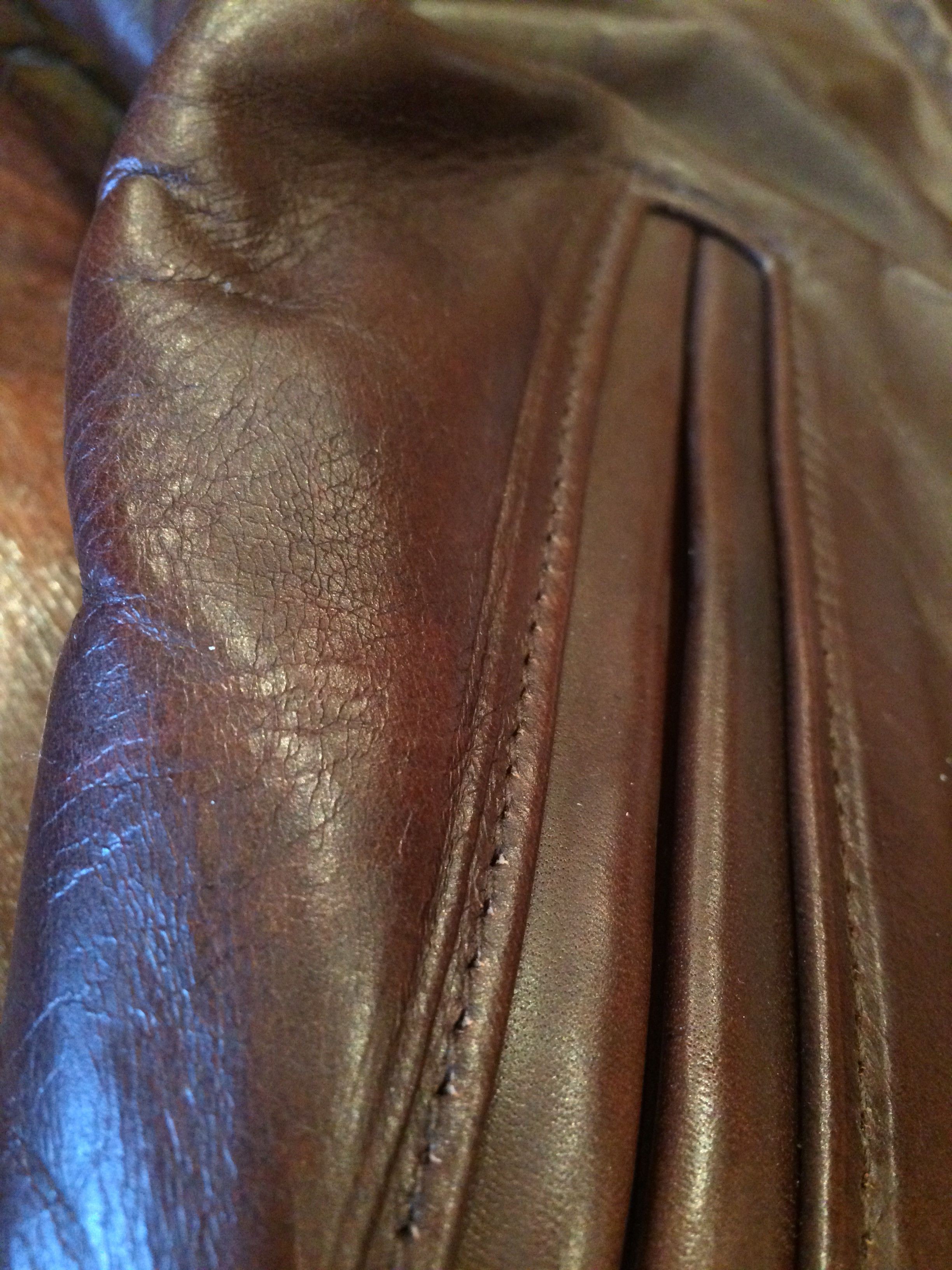 Aero Leather 1930's Slim Fit Half Belt Size US M / EU 48-50 / 2 - 4 Thumbnail