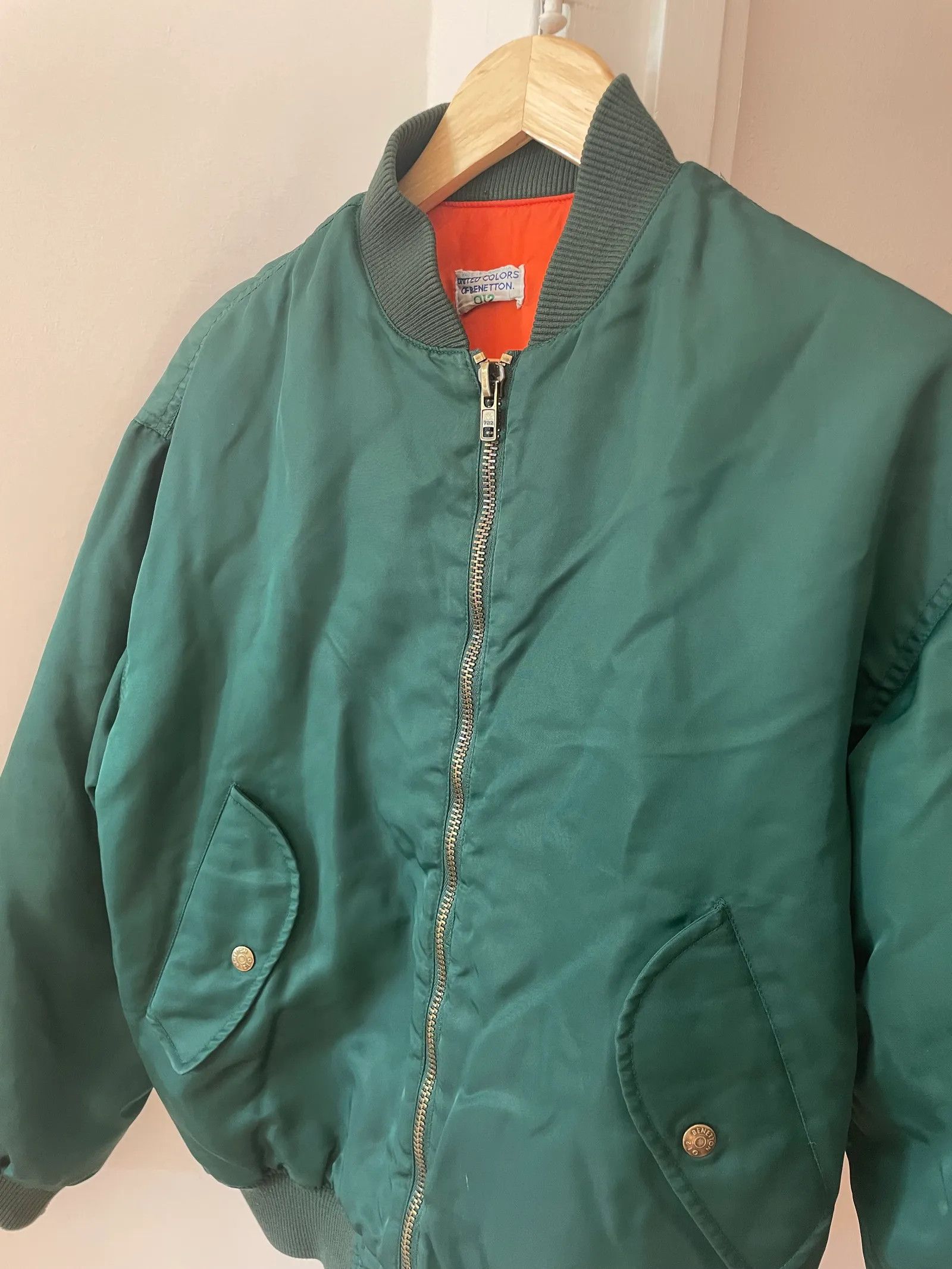 United Colors Of Benetton United Colors of Benetton Bomber jacket Jacket Size S / US 4 / IT 40 - 3 Thumbnail