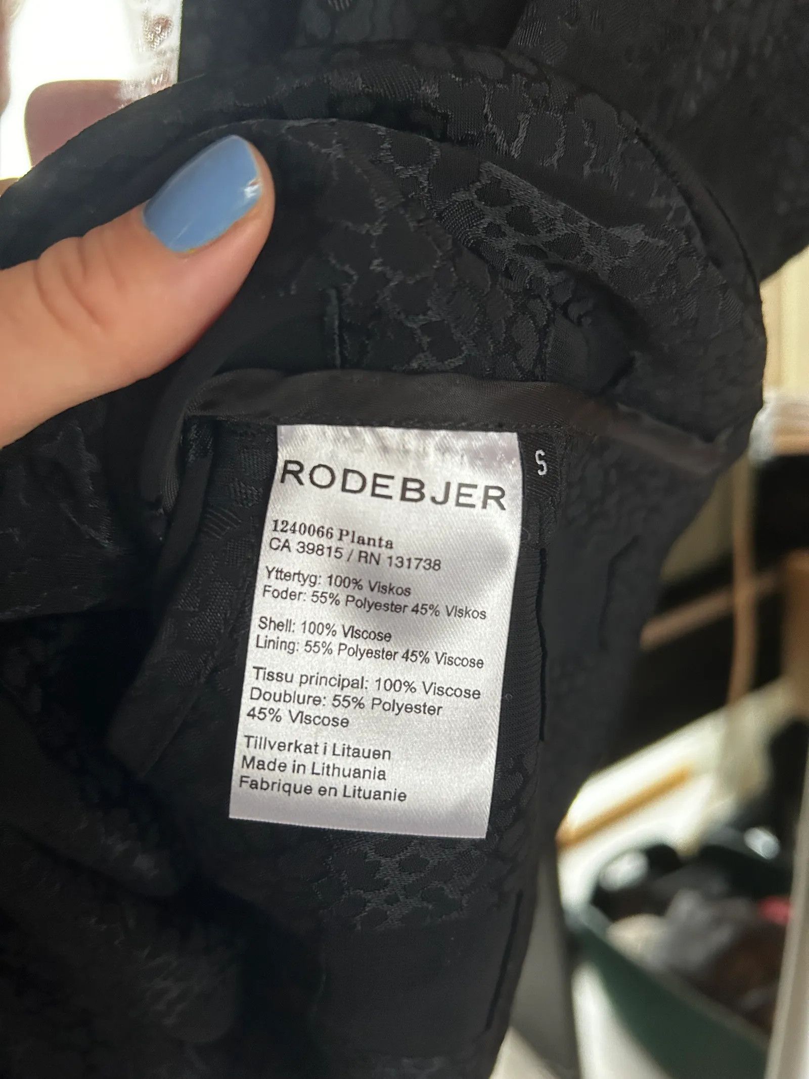 Rodebjer Rodebjer Blouse Size S / US 4 / IT 40 - 3 Thumbnail