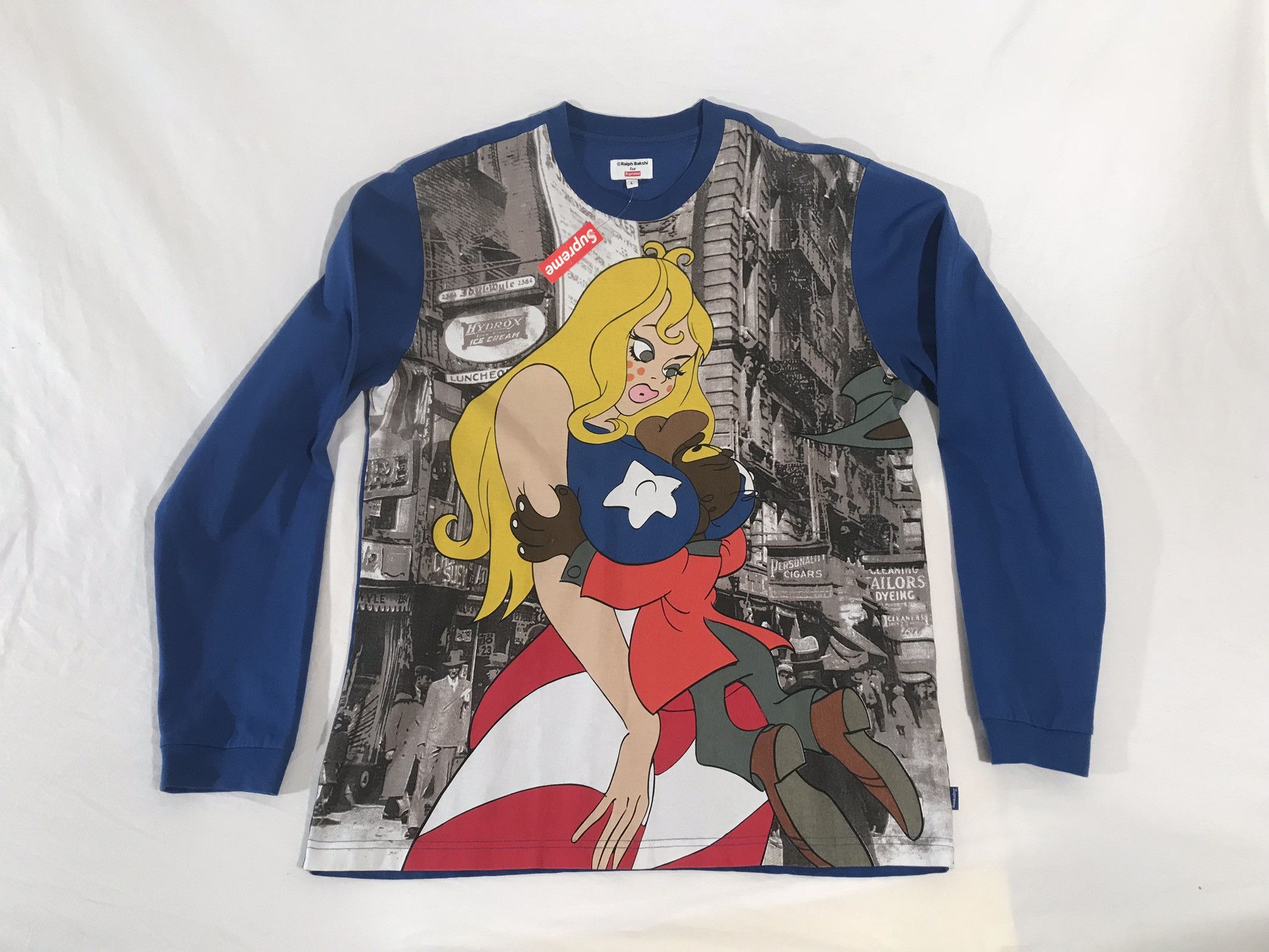 トップス Supreme 2008 Ralph Bakshi Coonskin LS T supreme-ss08-supreme-ralph-
