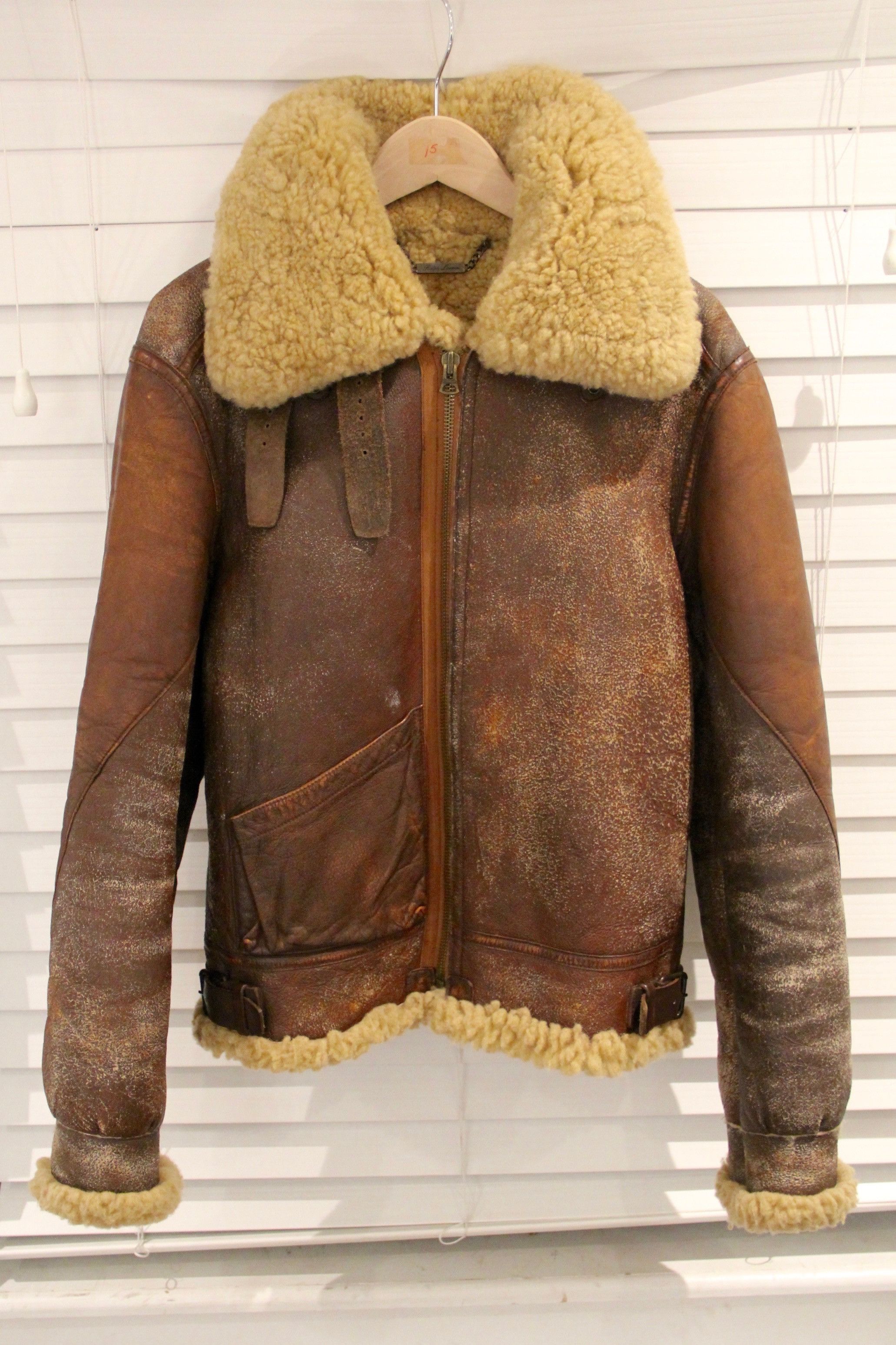 Ralph lauren purple label shearling best sale