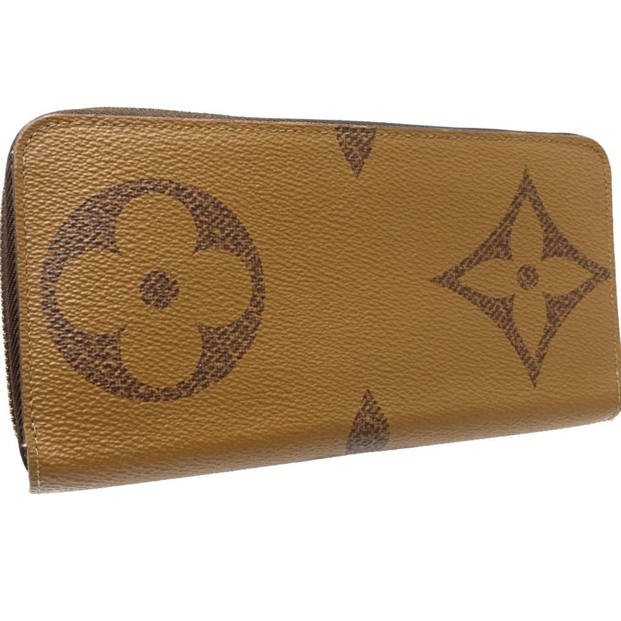 Louis Vuitton Louis Vuitton Long Wallet M69353 Zippy Monogram Giant Reverse Brown 180750 Size ONE SIZE - 3 Thumbnail