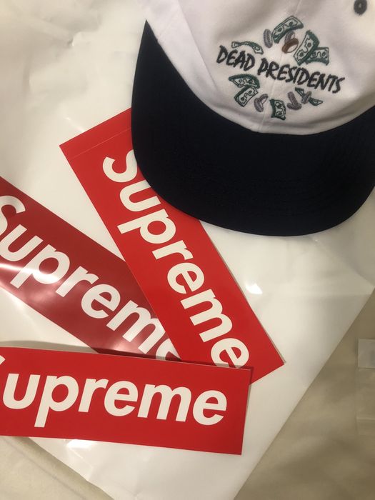 Supreme dead cheap presidents hat