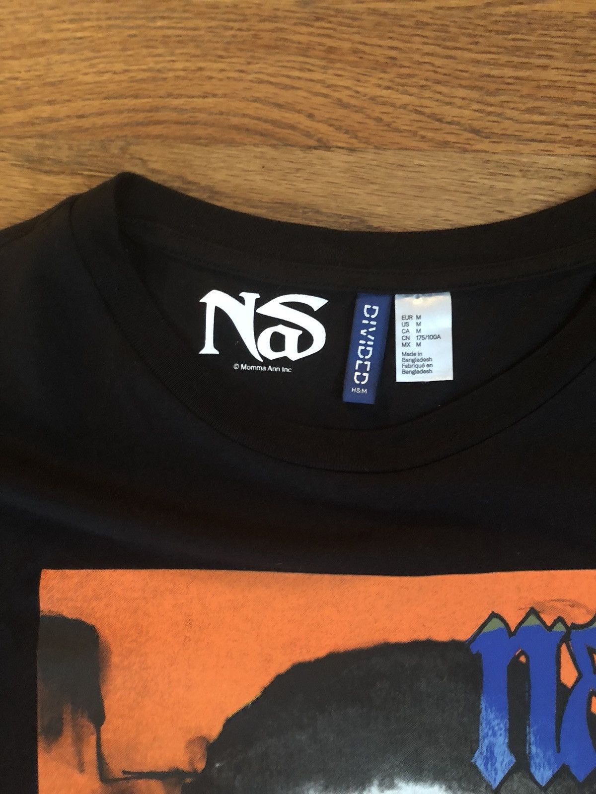 H M Nas H M Nas Illmatic T Shirt Grailed