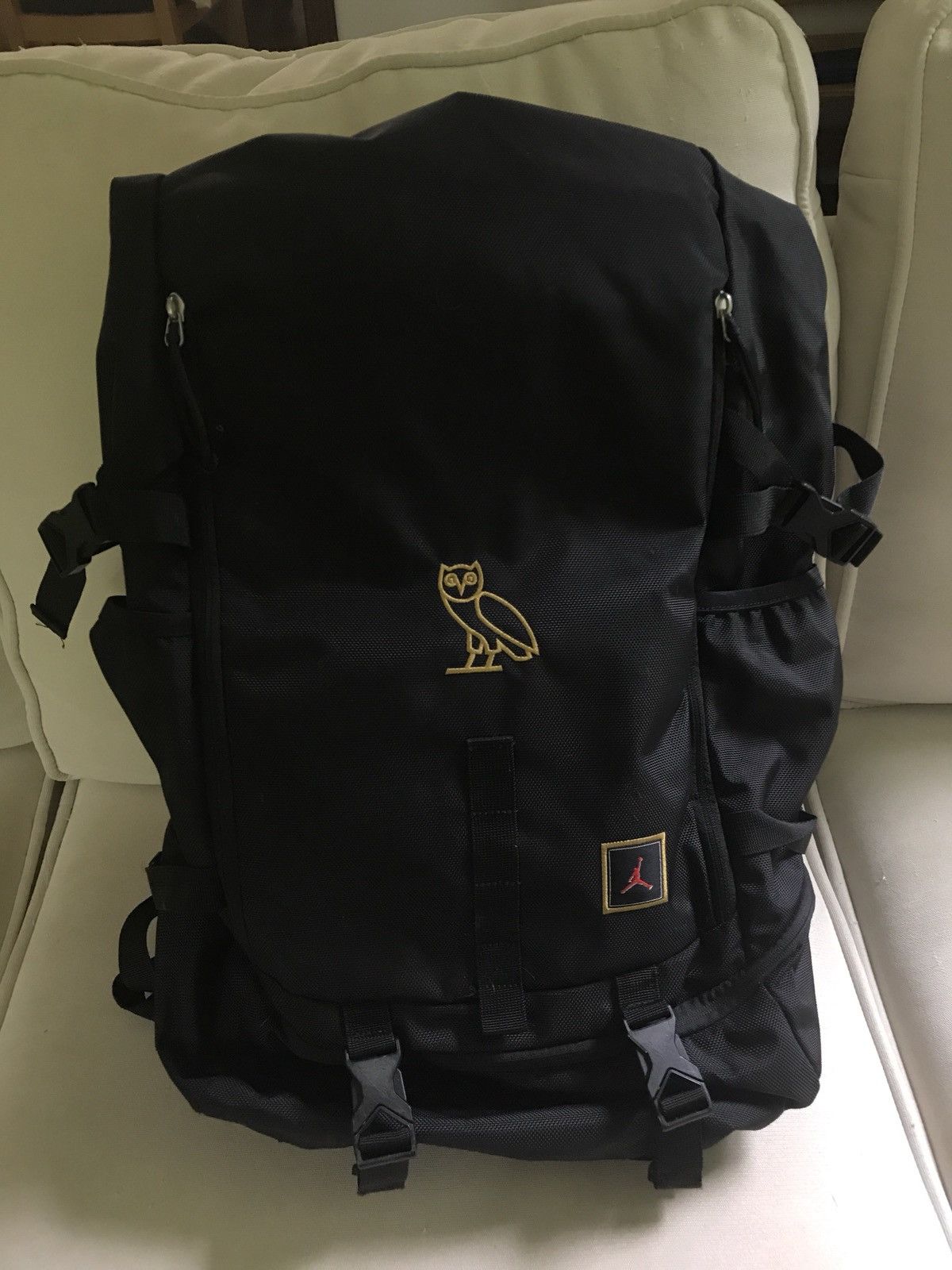 Jordan Brand × Octobers Very Own OVO x Jordan black backpack | Grailed