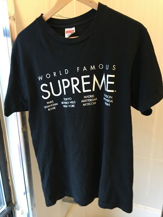 Supreme Supreme worldwide tee | Grailed