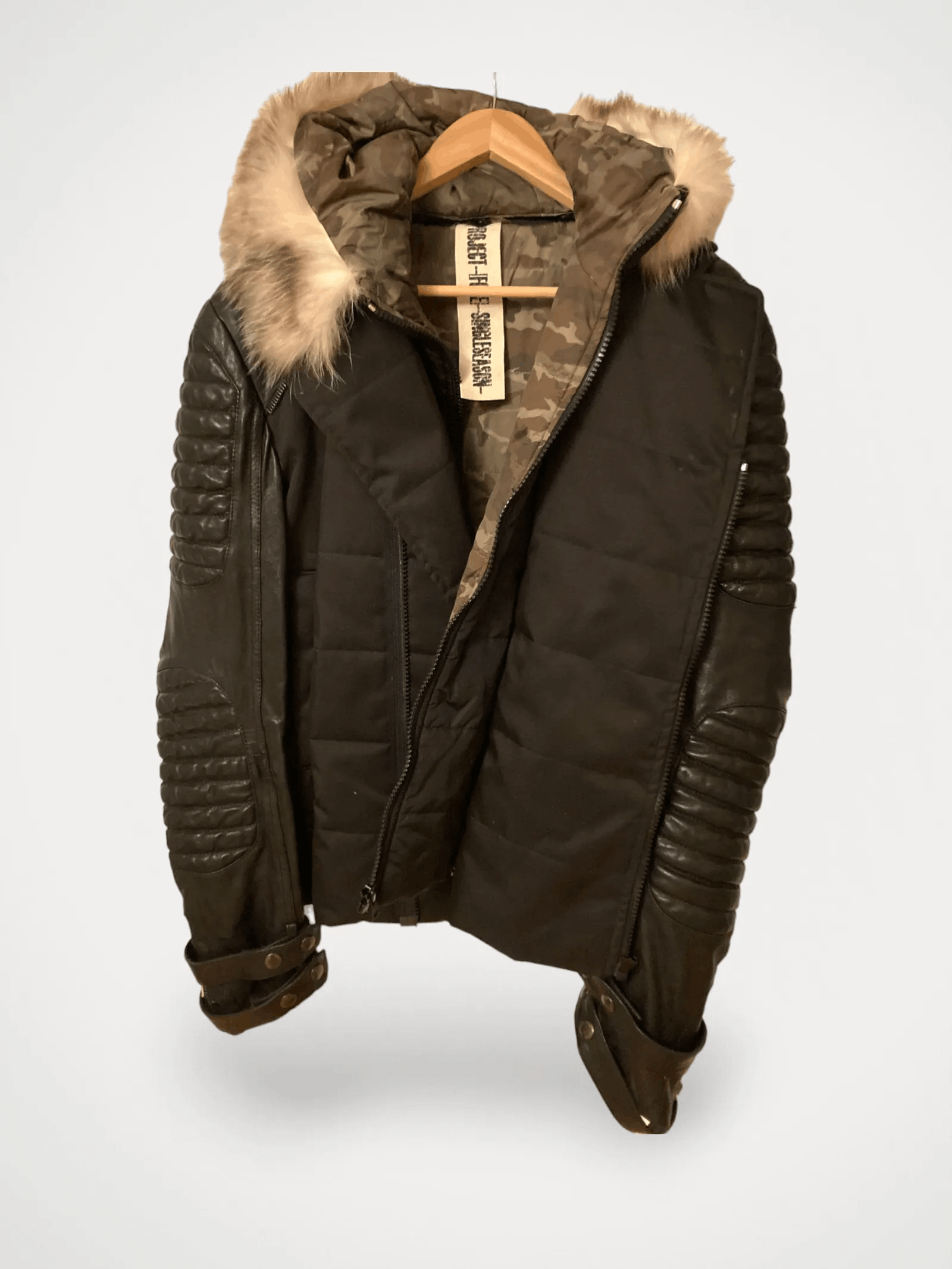 Other Project Foce Project. Foce Leather Jacket Size US L / EU 52-54 / 3 - 2 Thumbnail