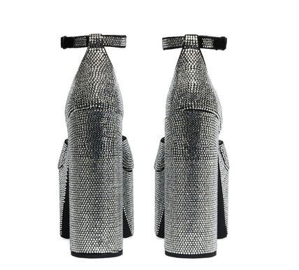 Balenciaga Balenciaga Camden 160mm Sandal with Rhinestones Size US 10 / IT 40 - 4 Thumbnail