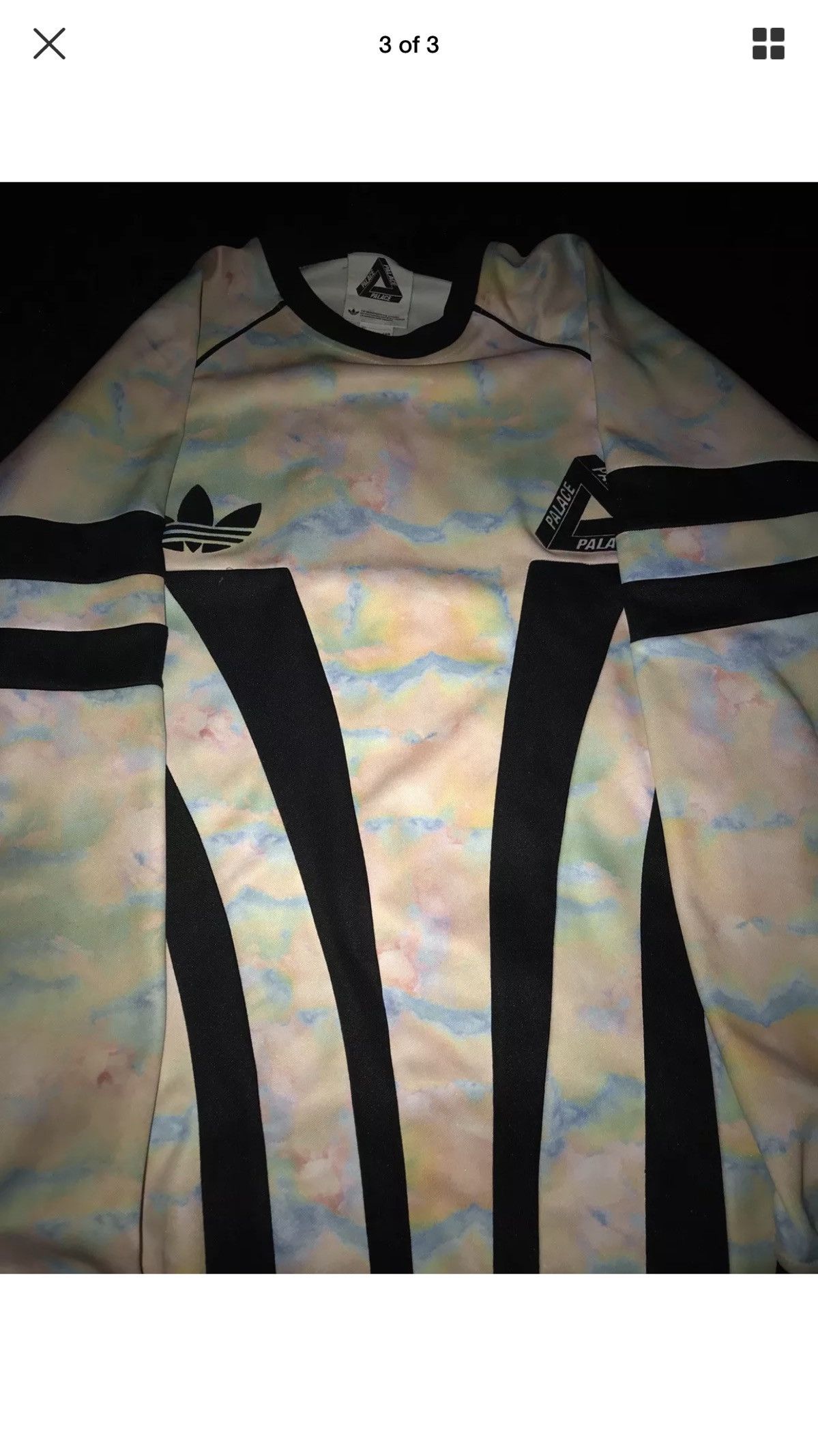 Palace x adidas goalie jersey hotsell