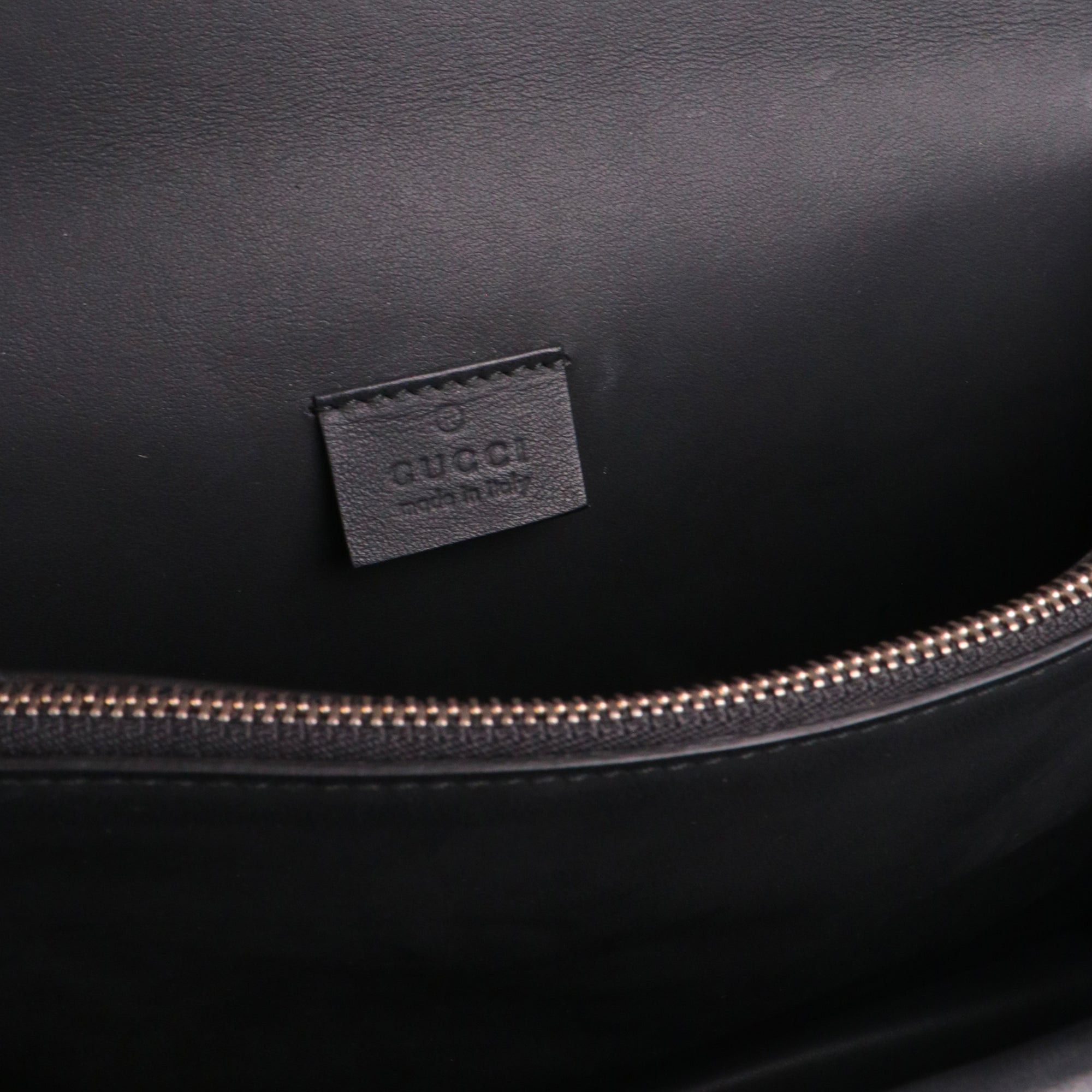 Gucci GUCCI - Gucci medium Dionysus shoulder bag in black suede with rhinestones Size ONE SIZE - 8 Thumbnail