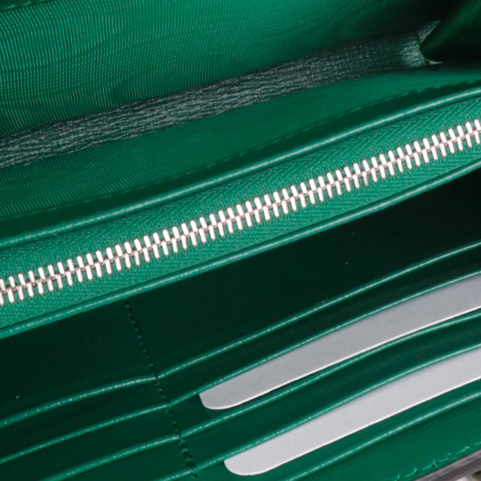 Gucci GUCCI - Gucci Dionysus Wallet On Chain shoulder bag in green leather Size ONE SIZE - 8 Thumbnail