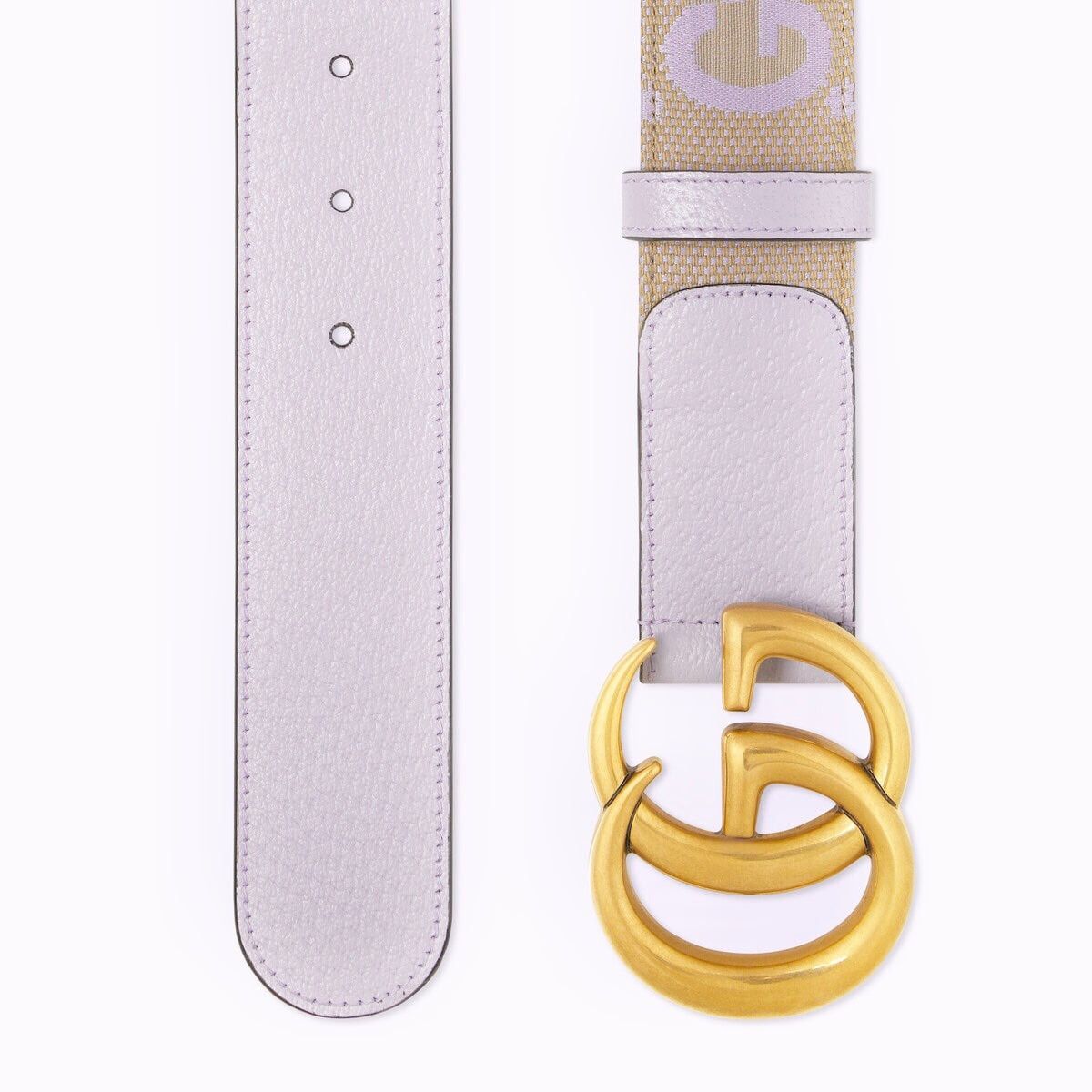 Gucci Gucci GG Marmont Jumbo GG Canvas Belt 115 CM Size ONE SIZE - 2 Thumbnail