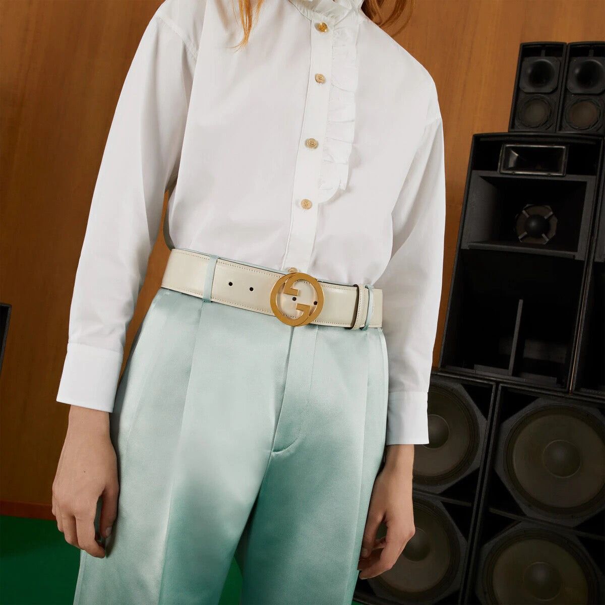 Gucci Gucci Blondie Wide Belt 70 CM Size ONE SIZE - 3 Thumbnail