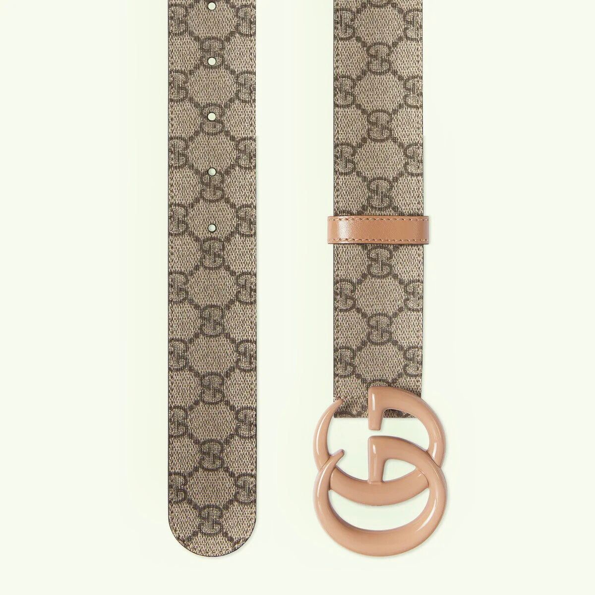 Gucci Gucci GG Marmont Wide Belt 85 CM Size ONE SIZE - 2 Thumbnail