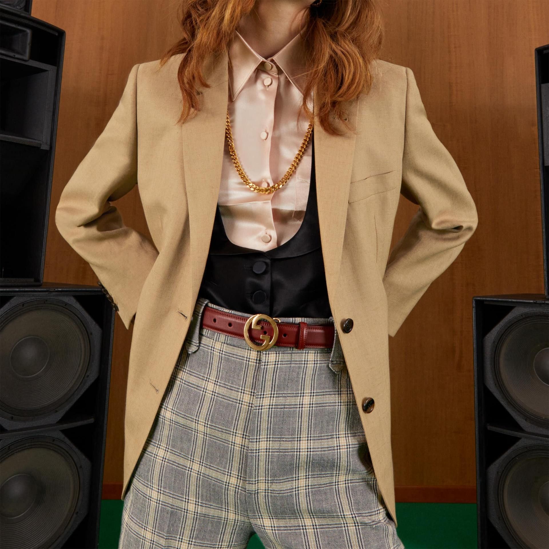Gucci Gucci Blondie Leather Belt 75 CM Size ONE SIZE - 3 Thumbnail