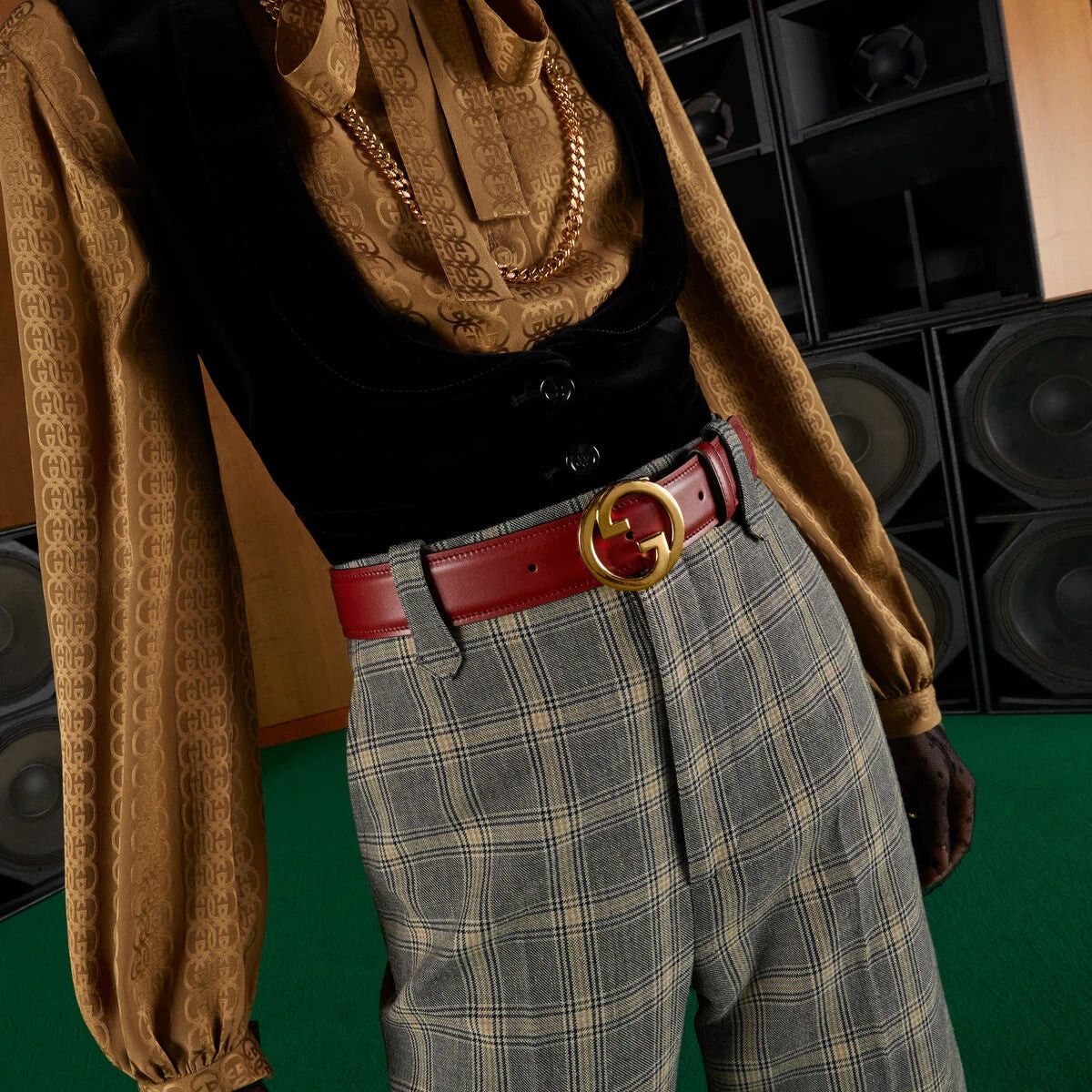 Gucci Gucci Blondie Wide Belt 120 CM Size ONE SIZE - 3 Thumbnail