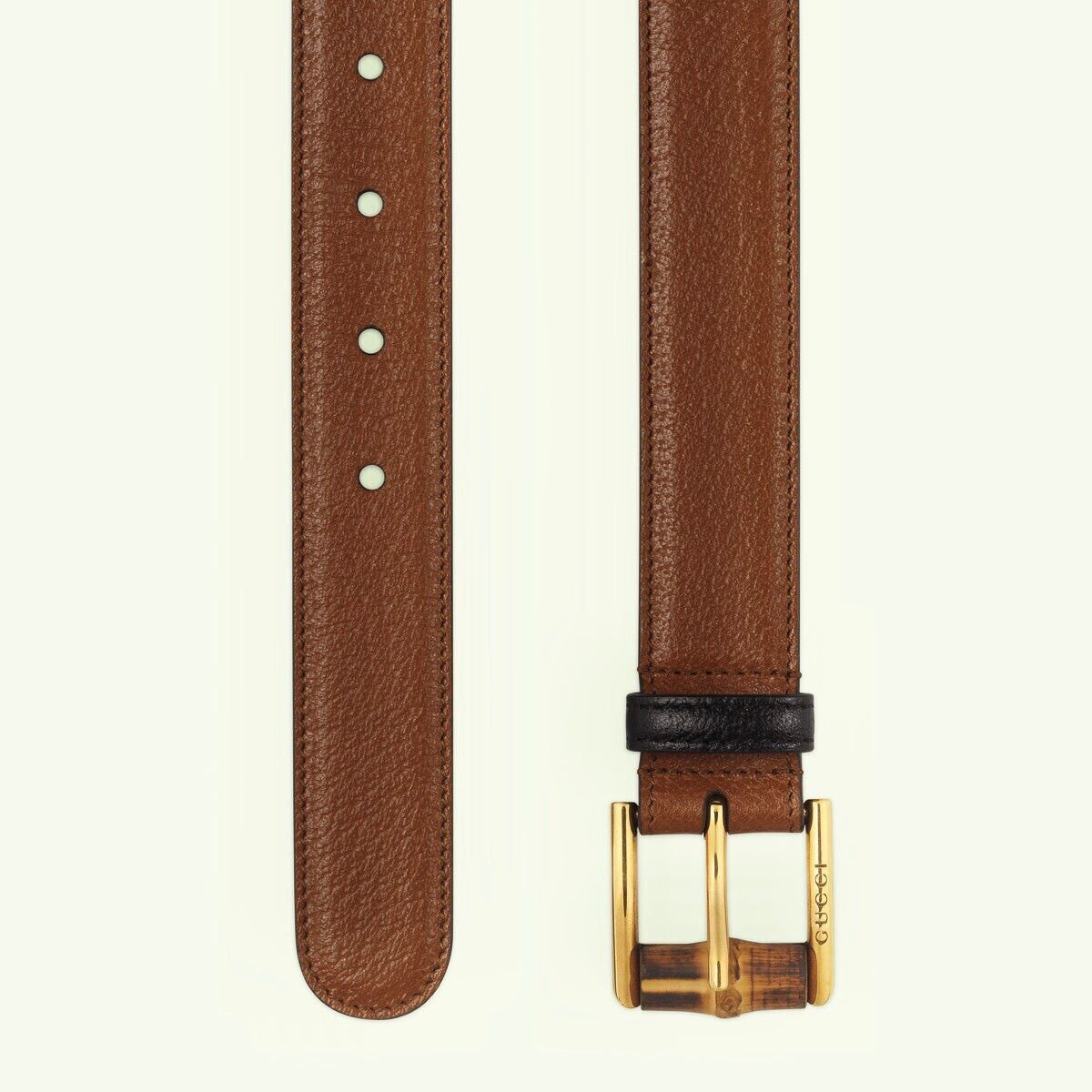 Gucci Gucci Bamboo Buckle Belt 85 CM Size ONE SIZE - 2 Thumbnail