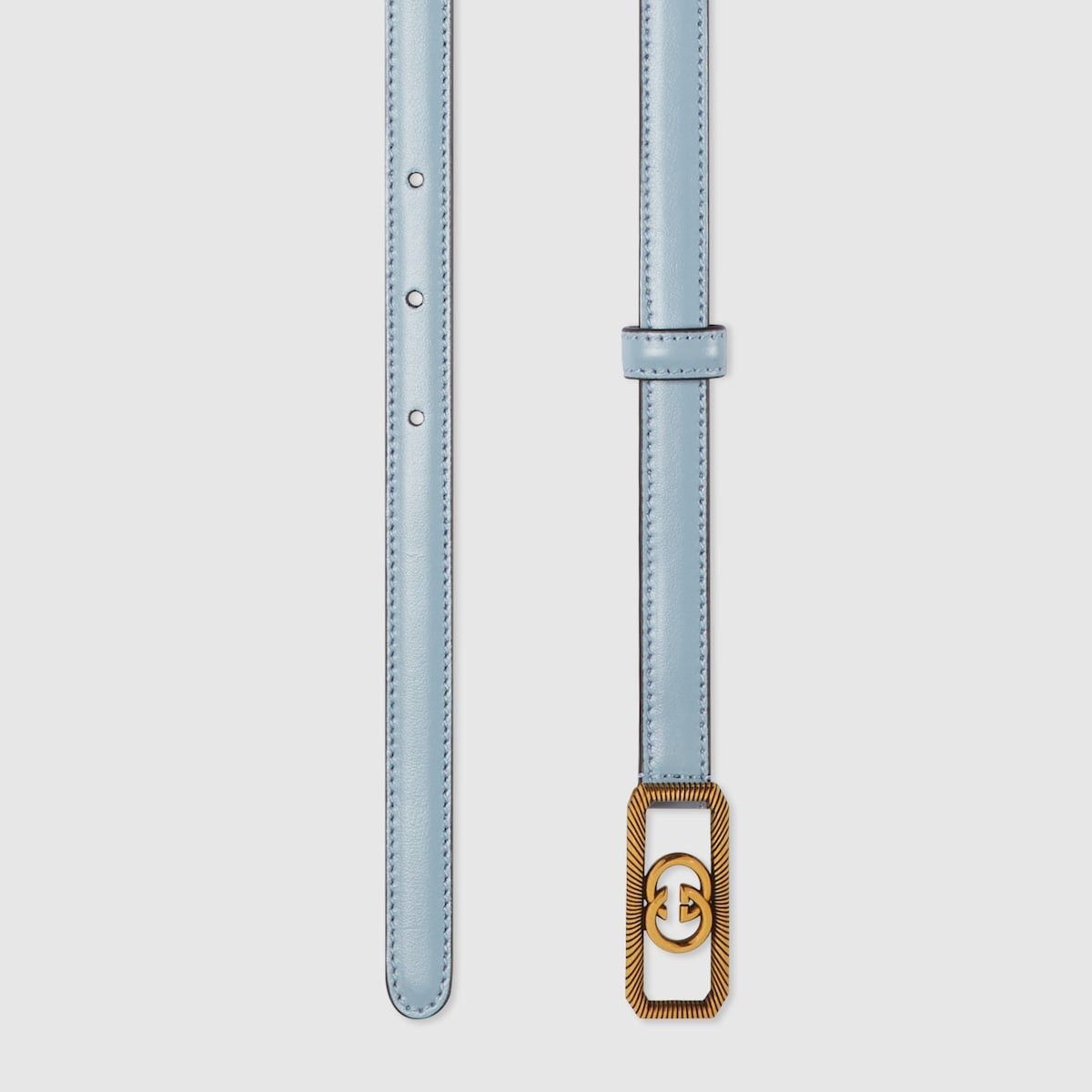 Gucci Gucci Interlocking G Thin Belt 85 CM Size ONE SIZE - 2 Thumbnail