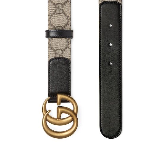 Gucci Gucci GG Double G Buckle Belt 75 CM Size ONE SIZE - 2 Thumbnail