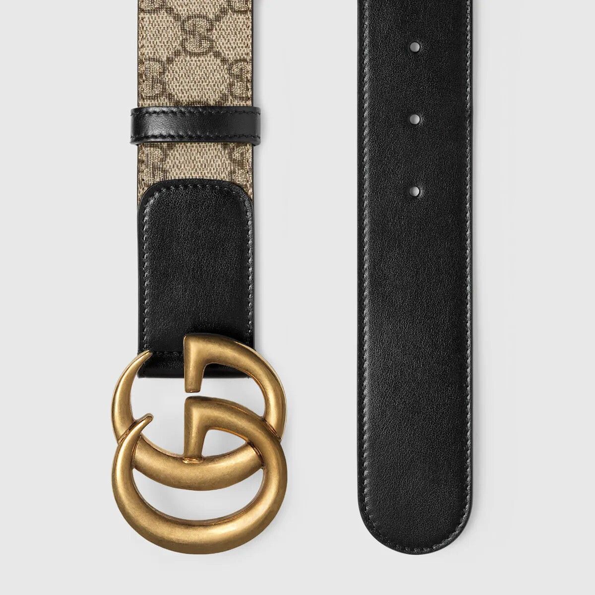 Gucci Gucci GG Double G Buckle Belt 75 CM Size ONE SIZE - 2 Thumbnail