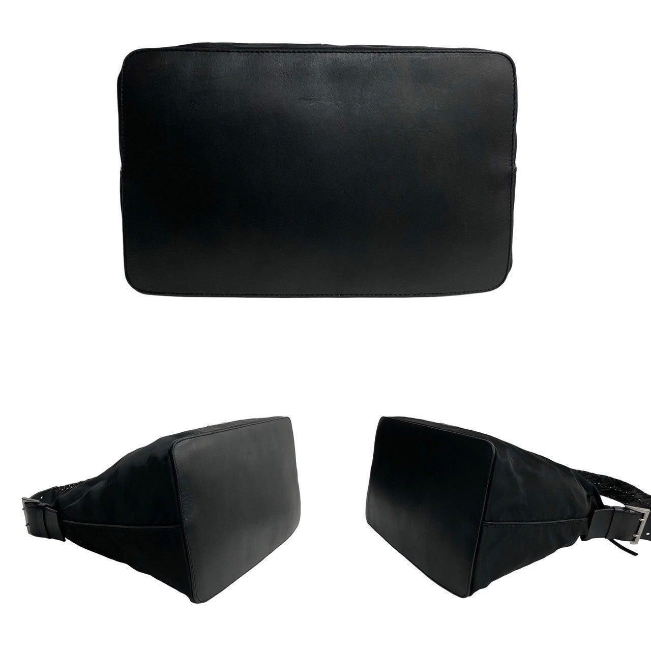 Prada Prada Shoulder Bag Black Nylon Size ONE SIZE - 6 Thumbnail