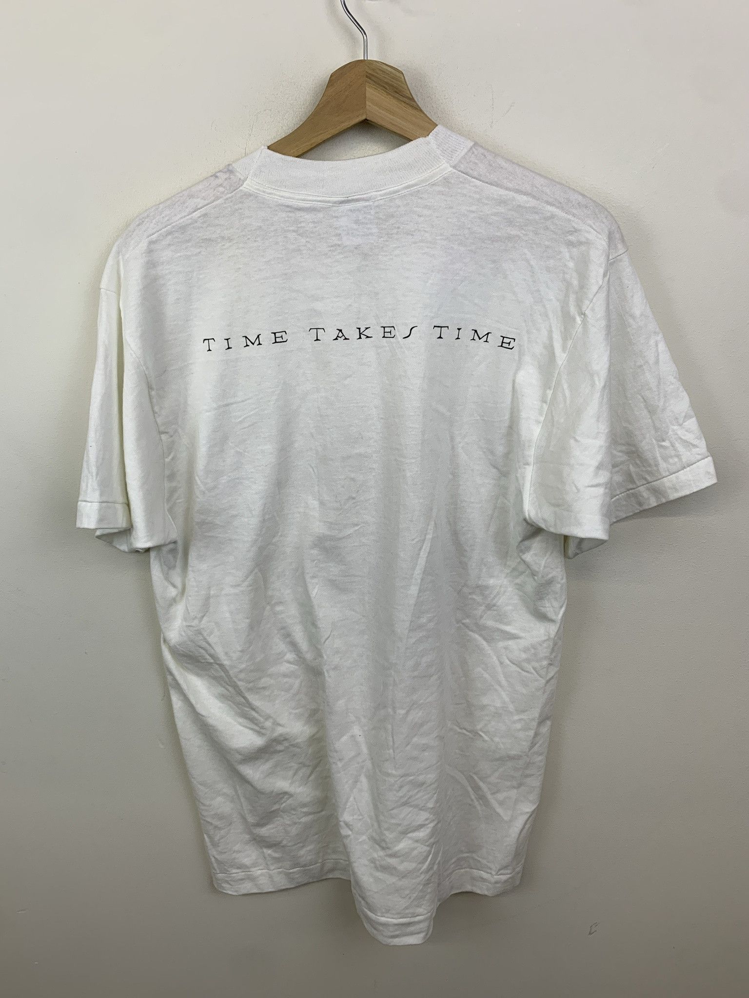 Other Vintage Ringo Starr Time Takes Time 1980s Single Stitch Band Tee RARE Size L Size US L / EU 52-54 / 3 - 4 Thumbnail