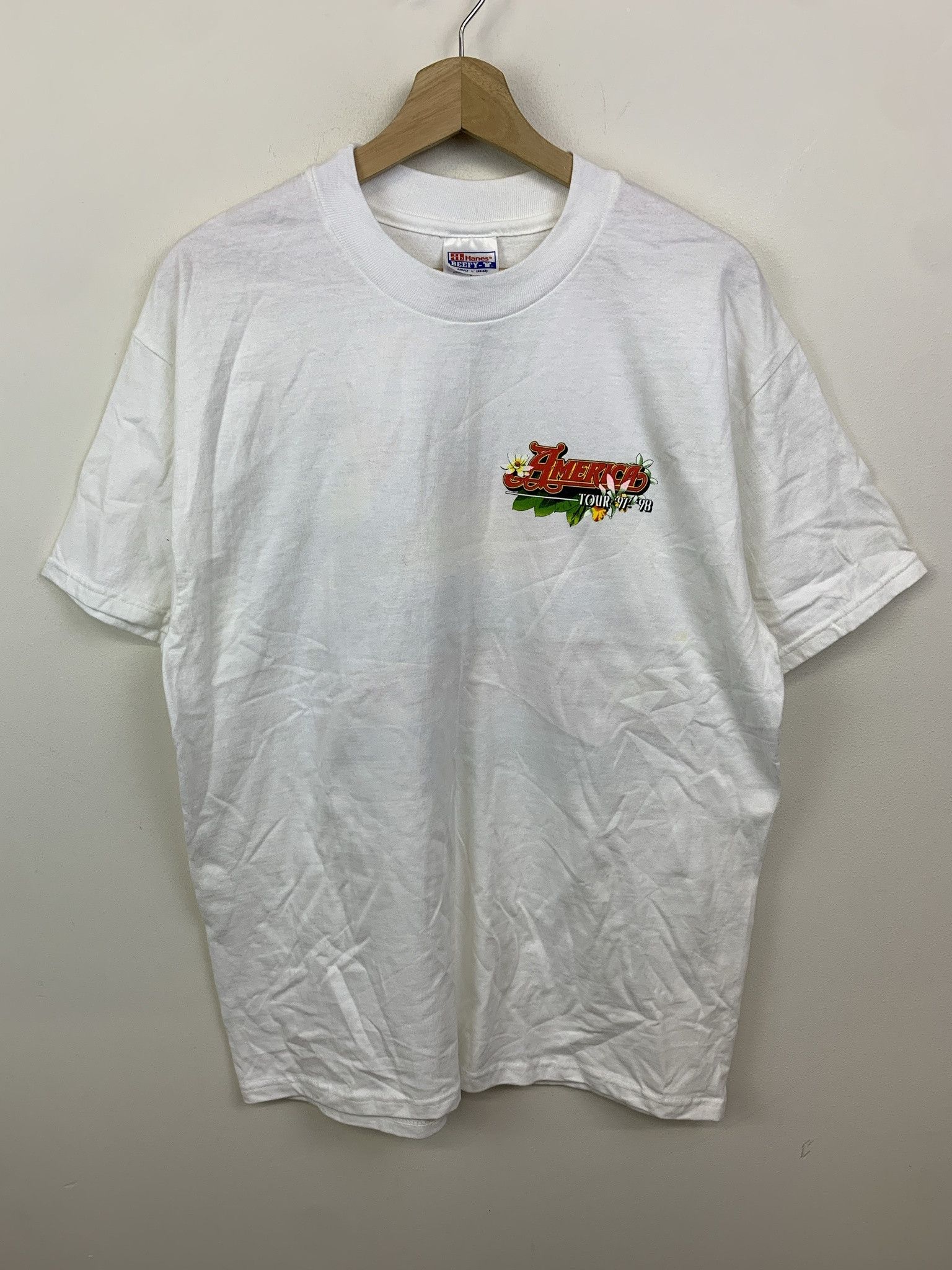 Other Vintage America 1997 World Tour Tee Shirt Size L Size US L / EU 52-54 / 3 - 2 Thumbnail