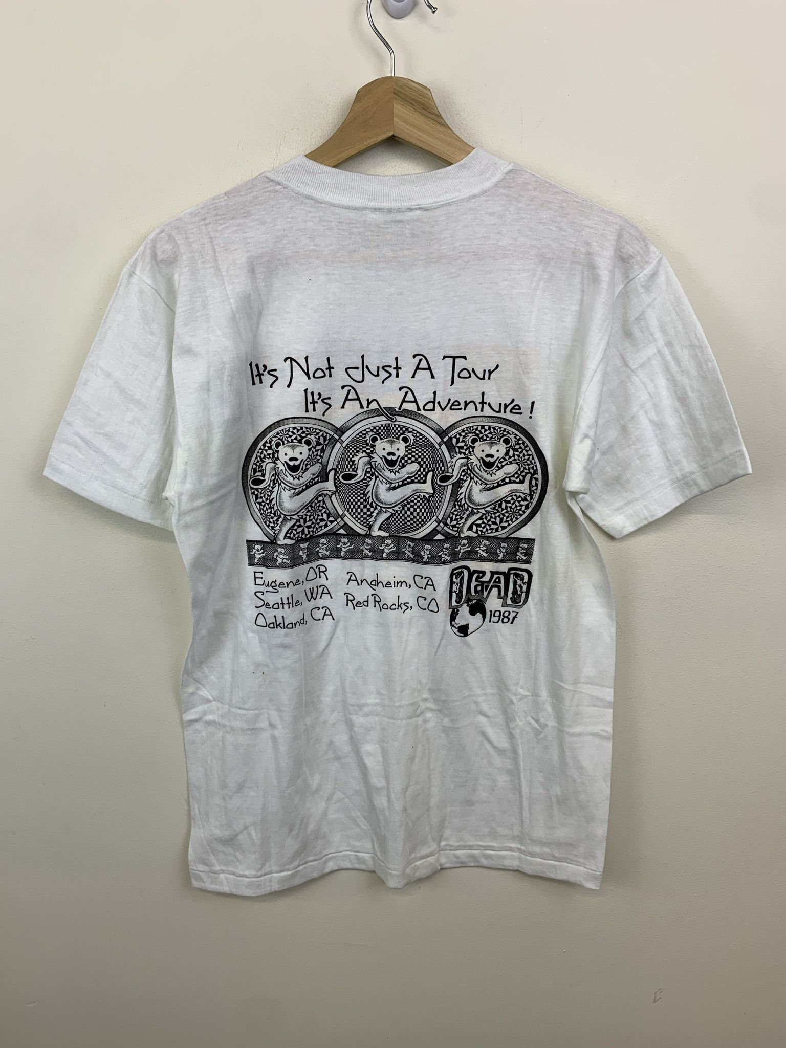 Other Vintage 1987 Grateful Dead RARE Single Stitch 87 Dancing Bears Tee Size M Size US M / EU 48-50 / 2 - 5 Thumbnail