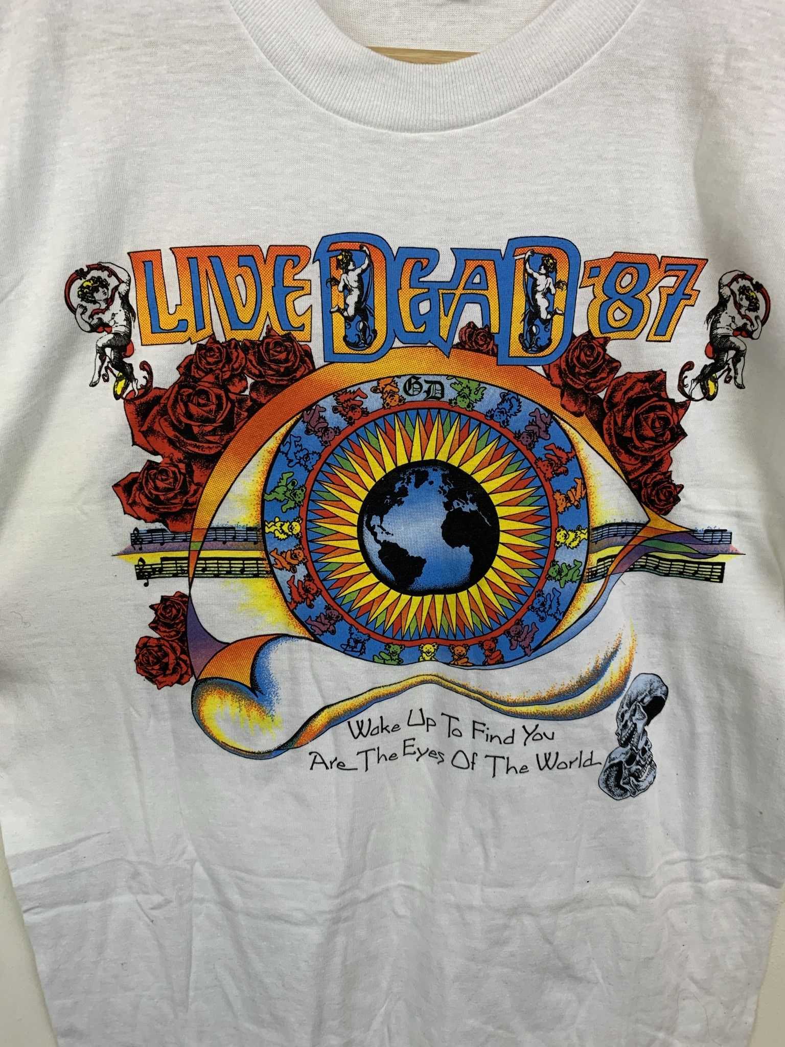 Other Vintage 1987 Grateful Dead RARE Single Stitch 87 Dancing Bears Tee Size M Size US M / EU 48-50 / 2 - 3 Thumbnail