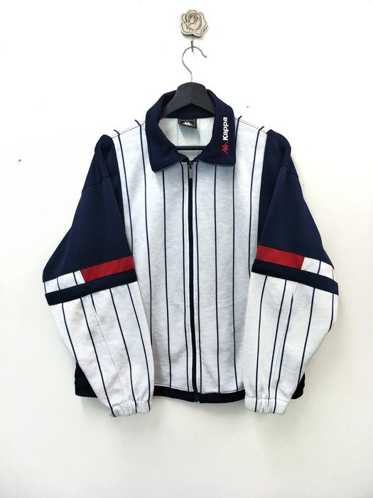 Kappa Kappa Tracktop Jacket Stripes Tommy Hilfiger Trademark