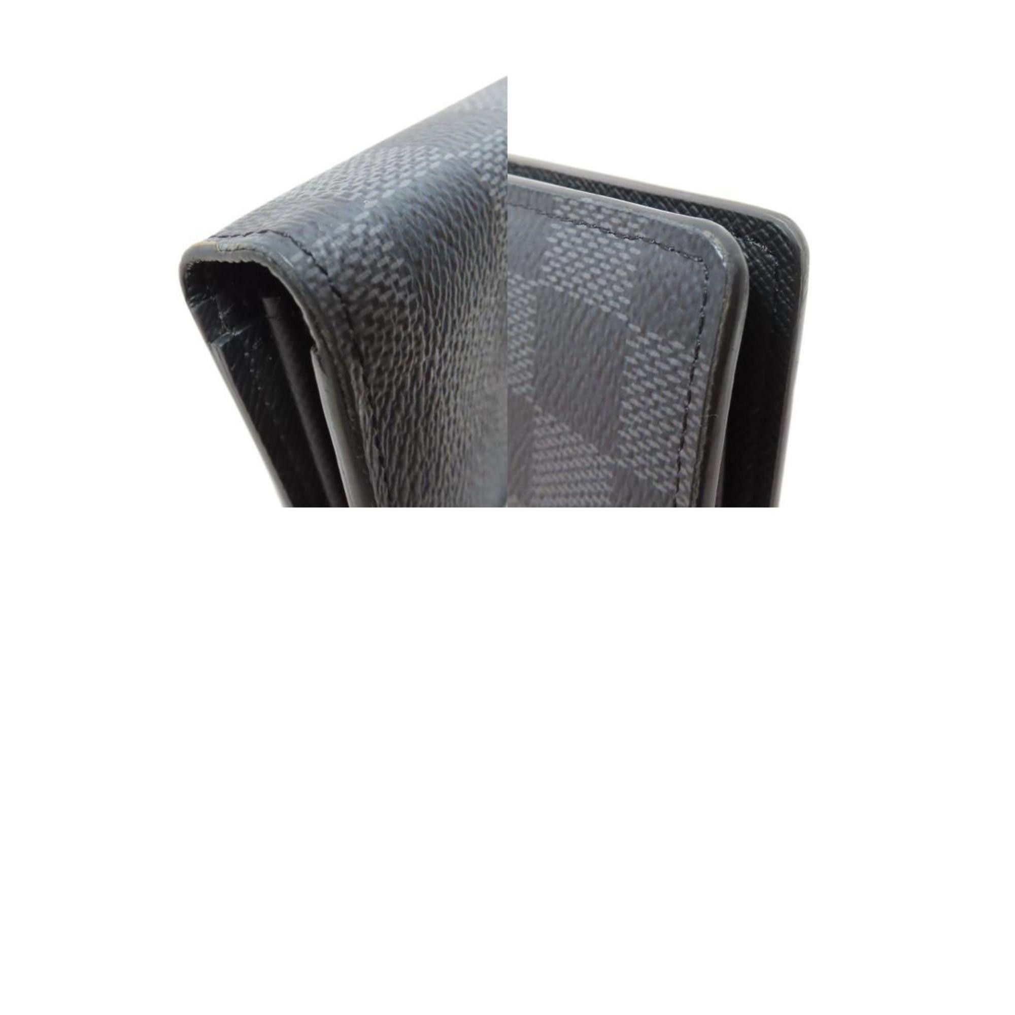 Louis Vuitton Louis Vuitton N62665 Portefeuille Brazza Long Wallet Damier Canvas Men's LOUIS VUITTON Size ONE SIZE - 10 Thumbnail