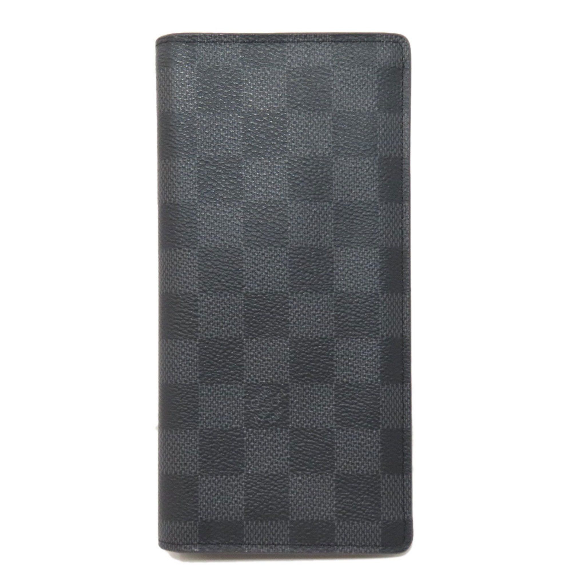 Louis Vuitton Louis Vuitton N62665 Portefeuille Brazza Long Wallet Damier Canvas Men's LOUIS VUITTON Size ONE SIZE - 11 Thumbnail