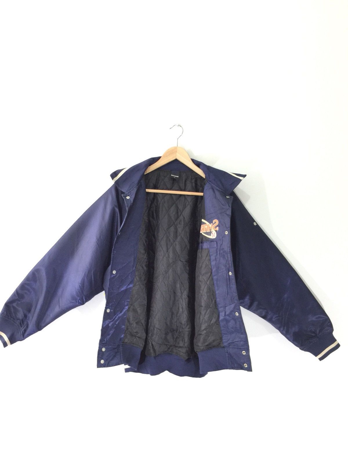 Japanese Brand Vintage Sharks Baseball Team Jacket Size US L / EU 52-54 / 3 - 6 Thumbnail